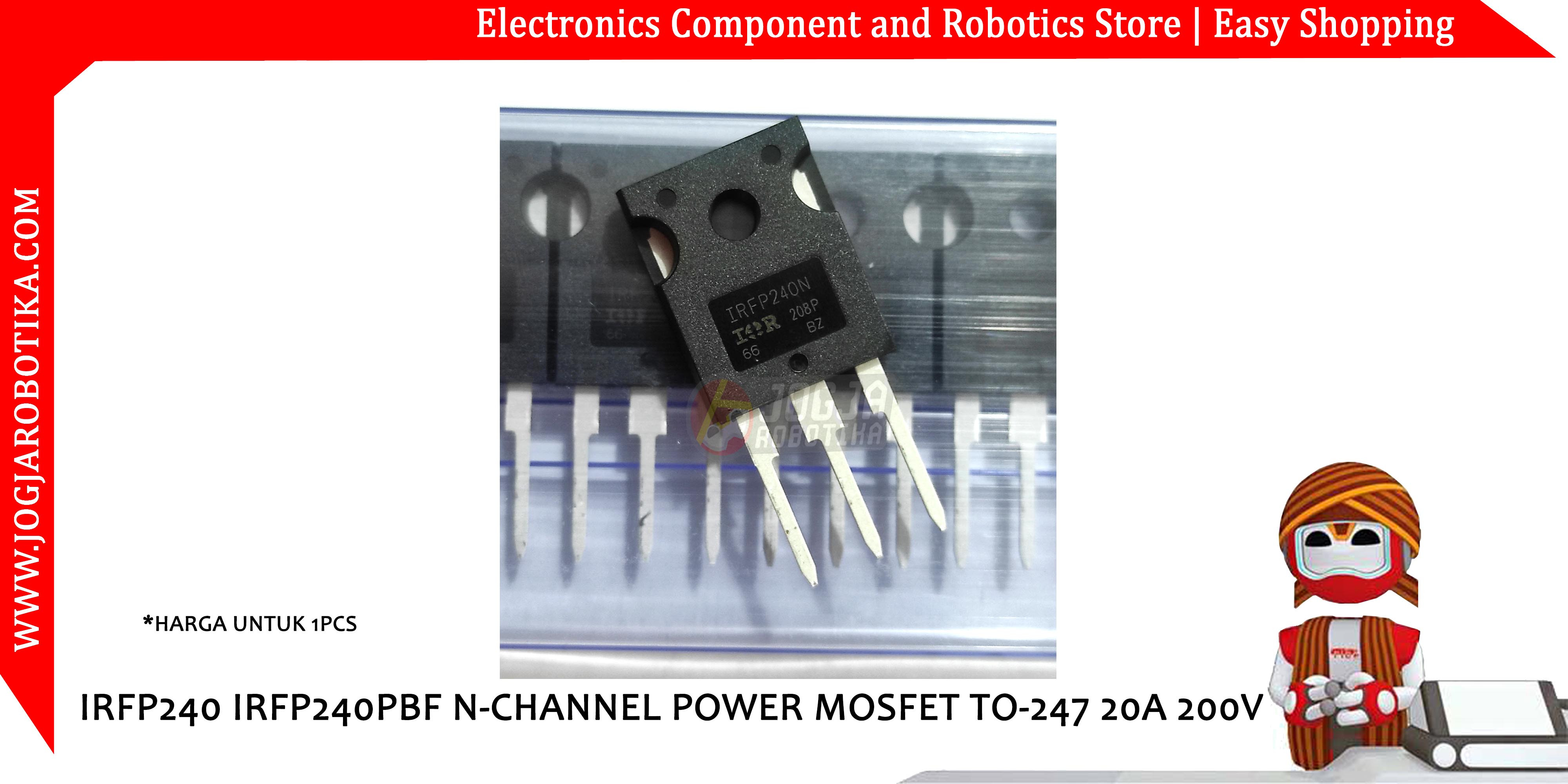 IRFP240 IRFP240PBF N-CHANNEL POWER MOSFET TO-247 20A 200V