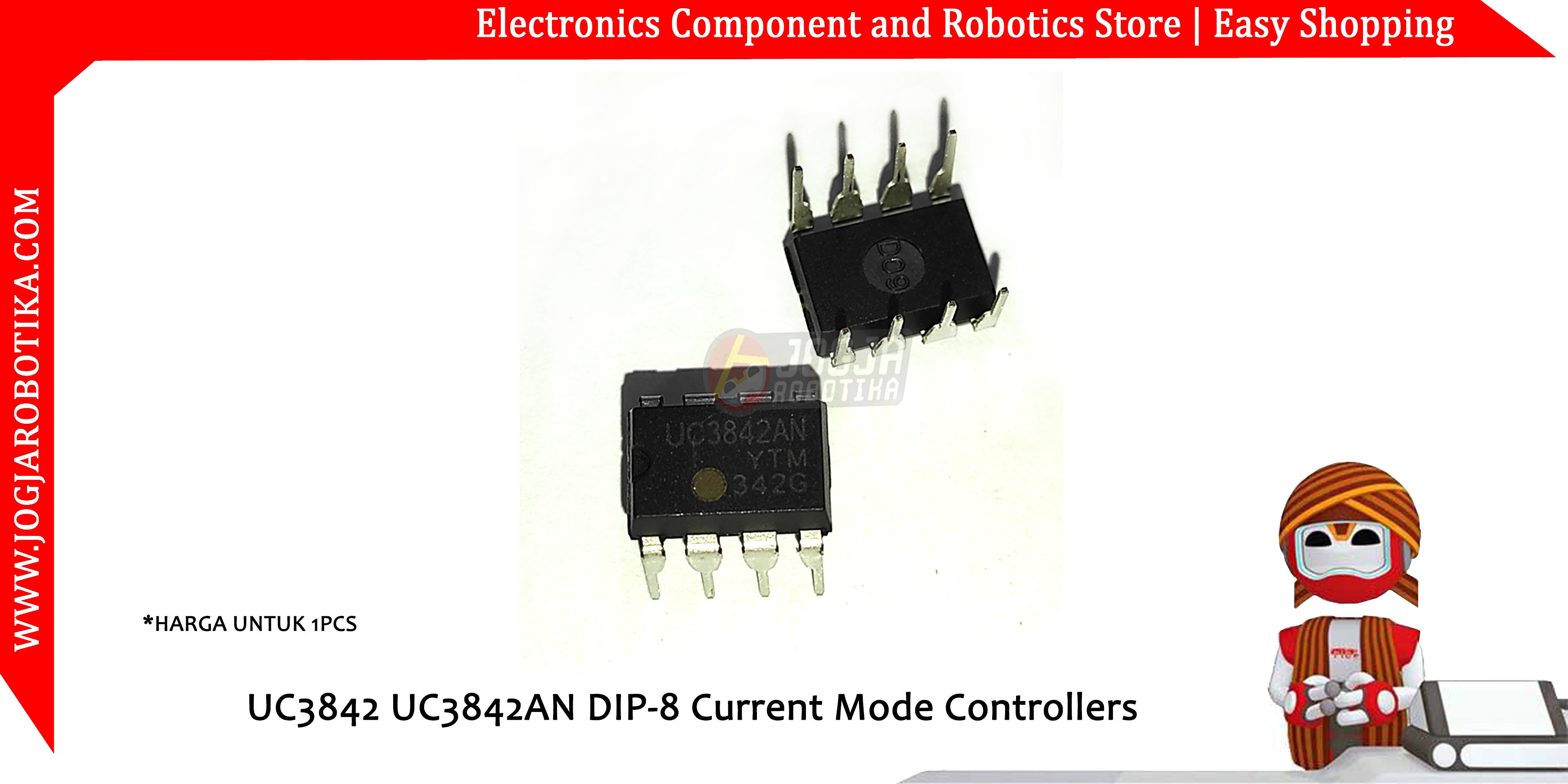 UC3842 UC3842AN DIP-8 Current Mode Controllers