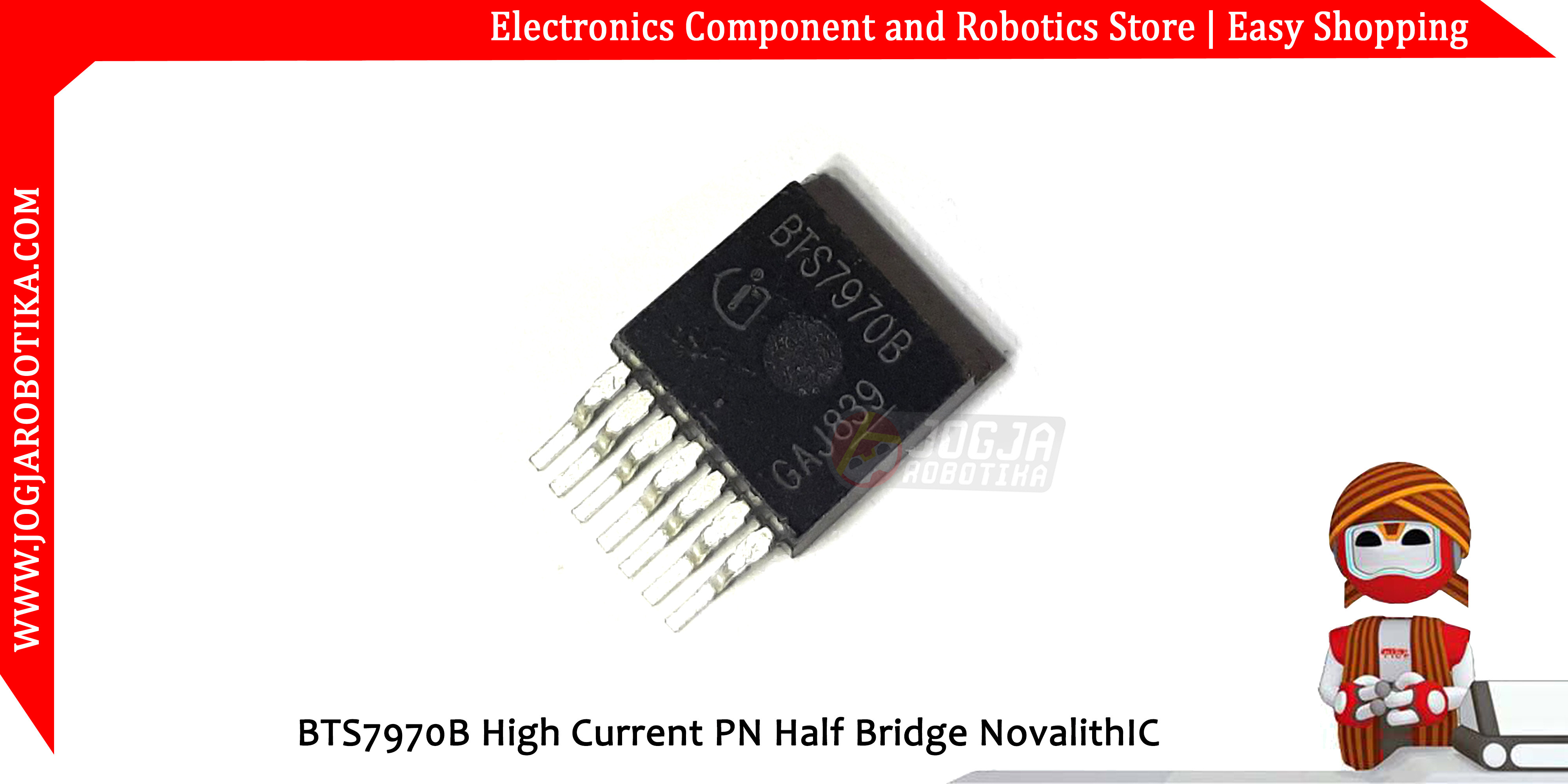 BTS7970B High Current PN Half Bridge NovalithIC
