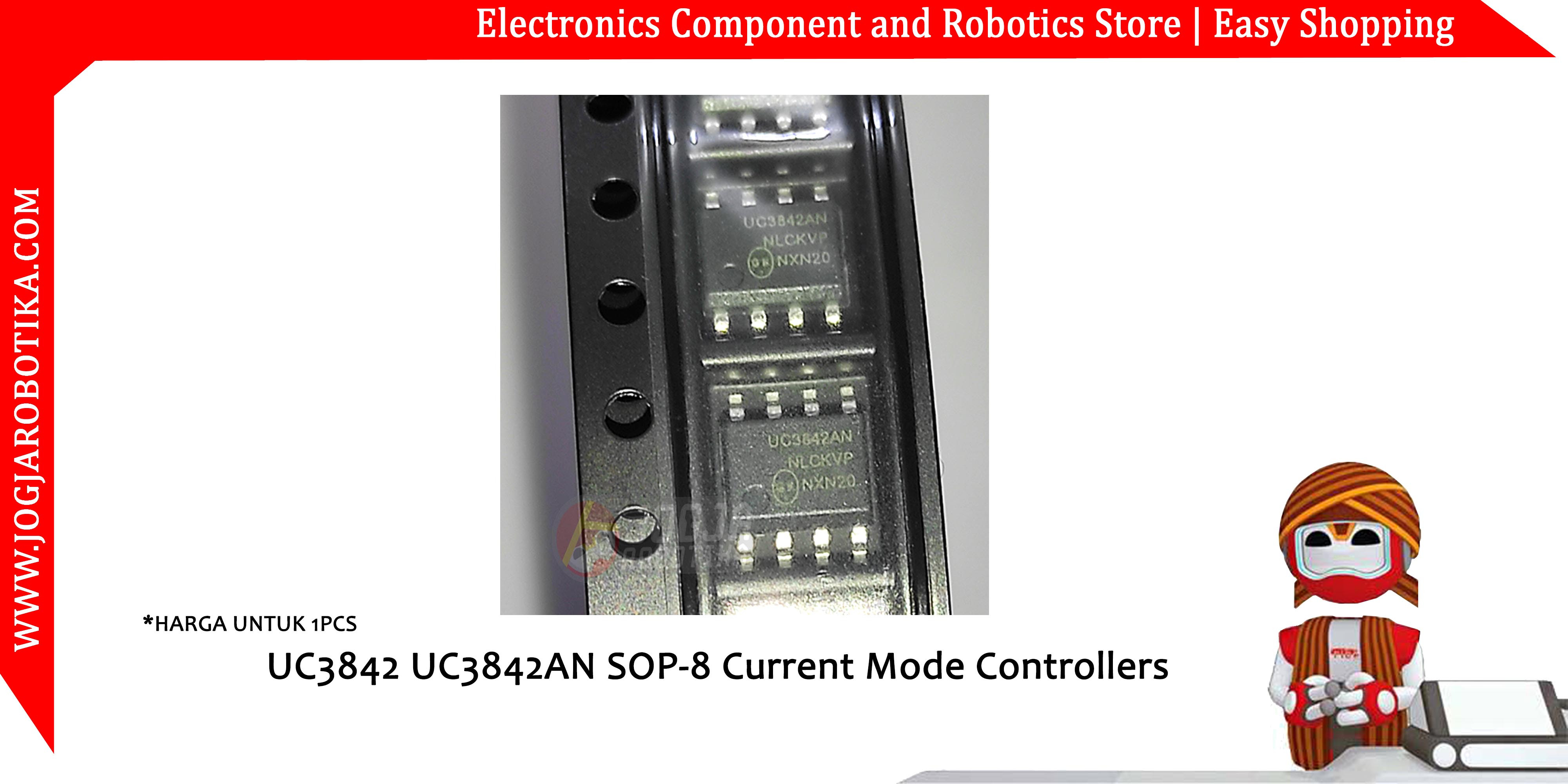 UC3842 UC3842AN SOP-8 Current Mode Controllers