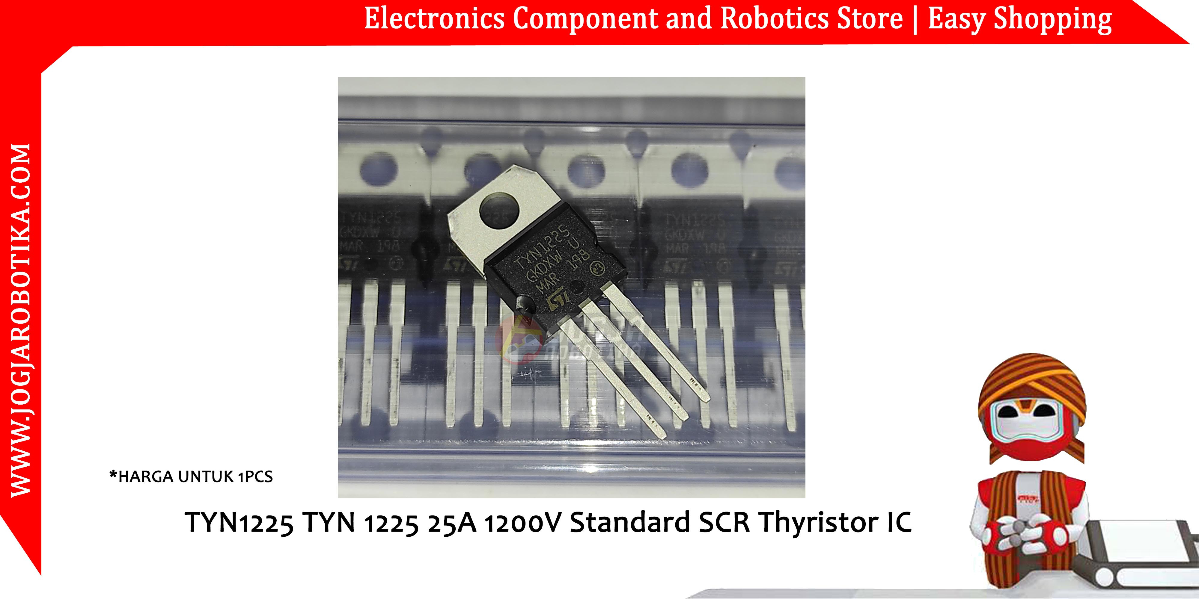 TYN1225 TYN 1225 25A 1200V Standard SCR Thyristor IC