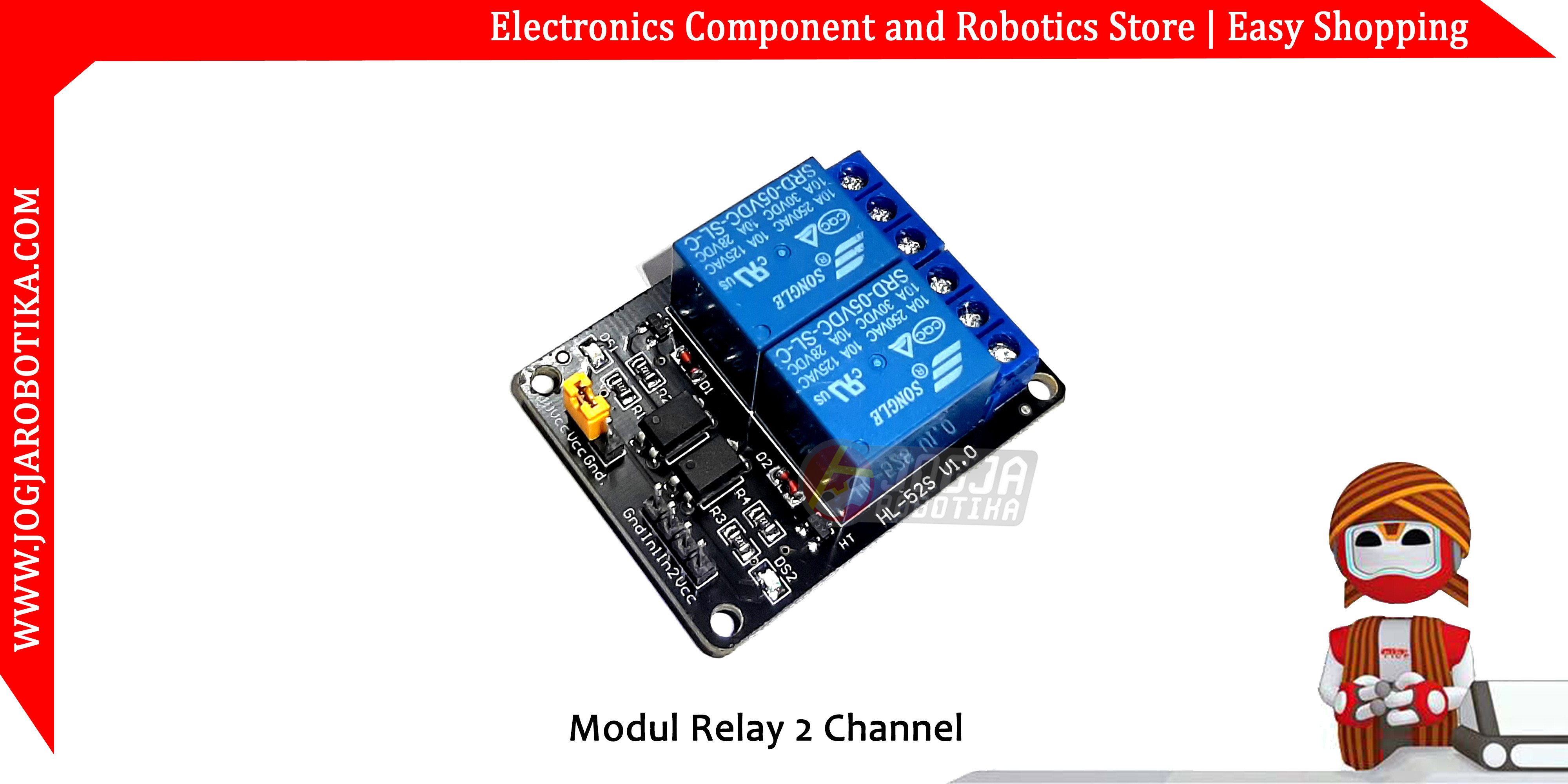 Modul Relay 2 Channel