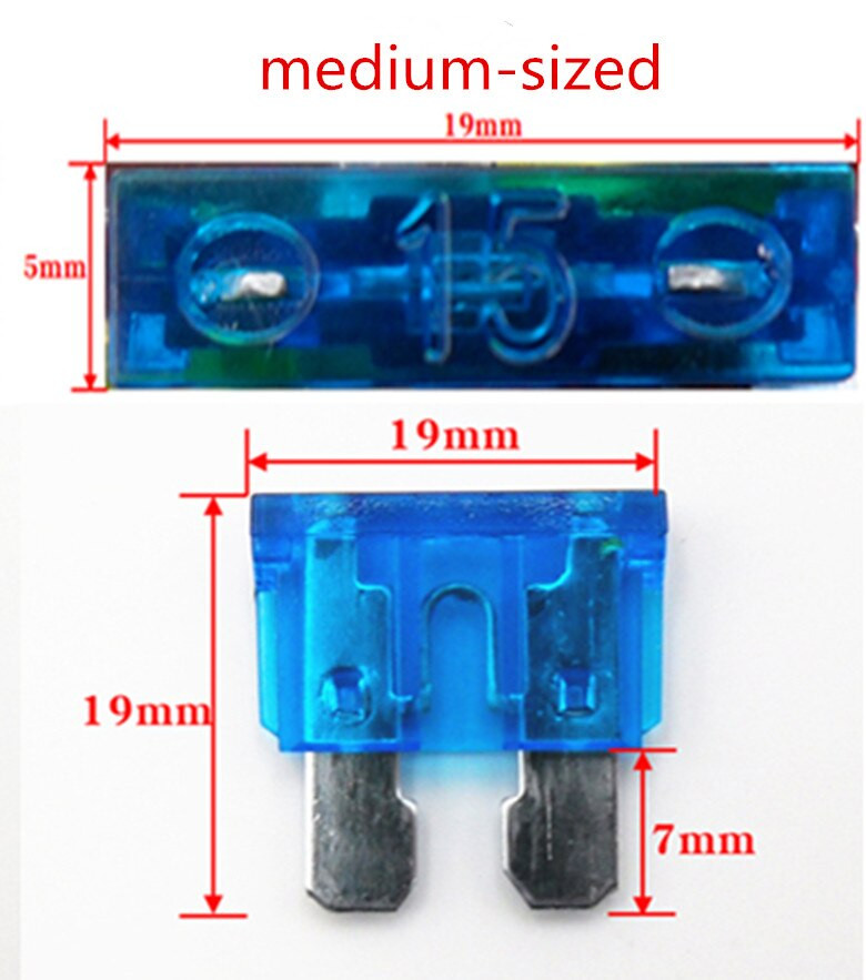 Medium Sized Automotive Blade Fuse 25A