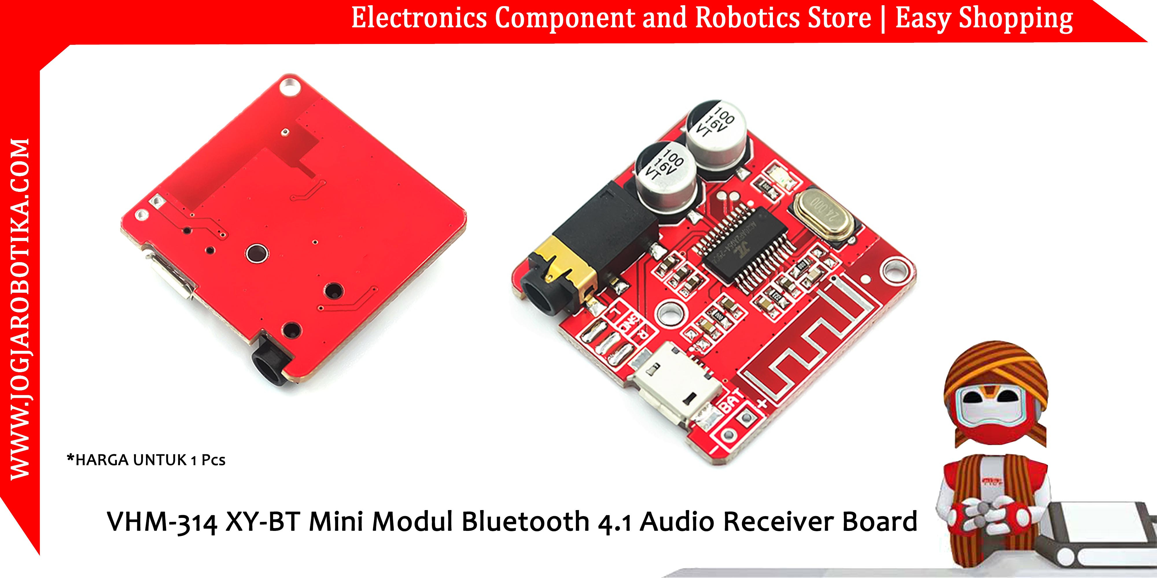 XY-BT Mini Modul Bluetooth 4.1 Audio Receiver Board