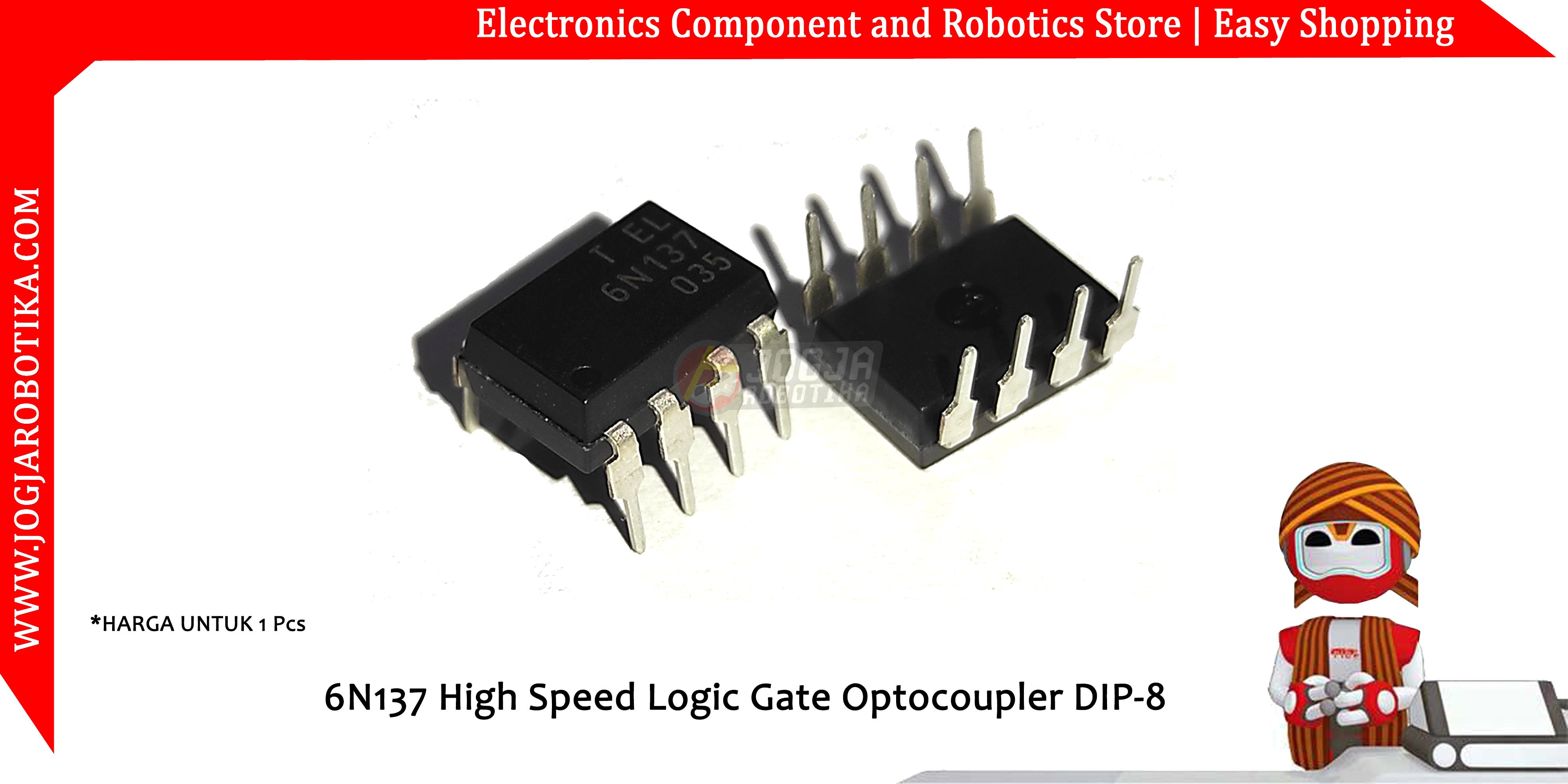 6N137 High Speed Logic Gate Optocoupler DIP-8