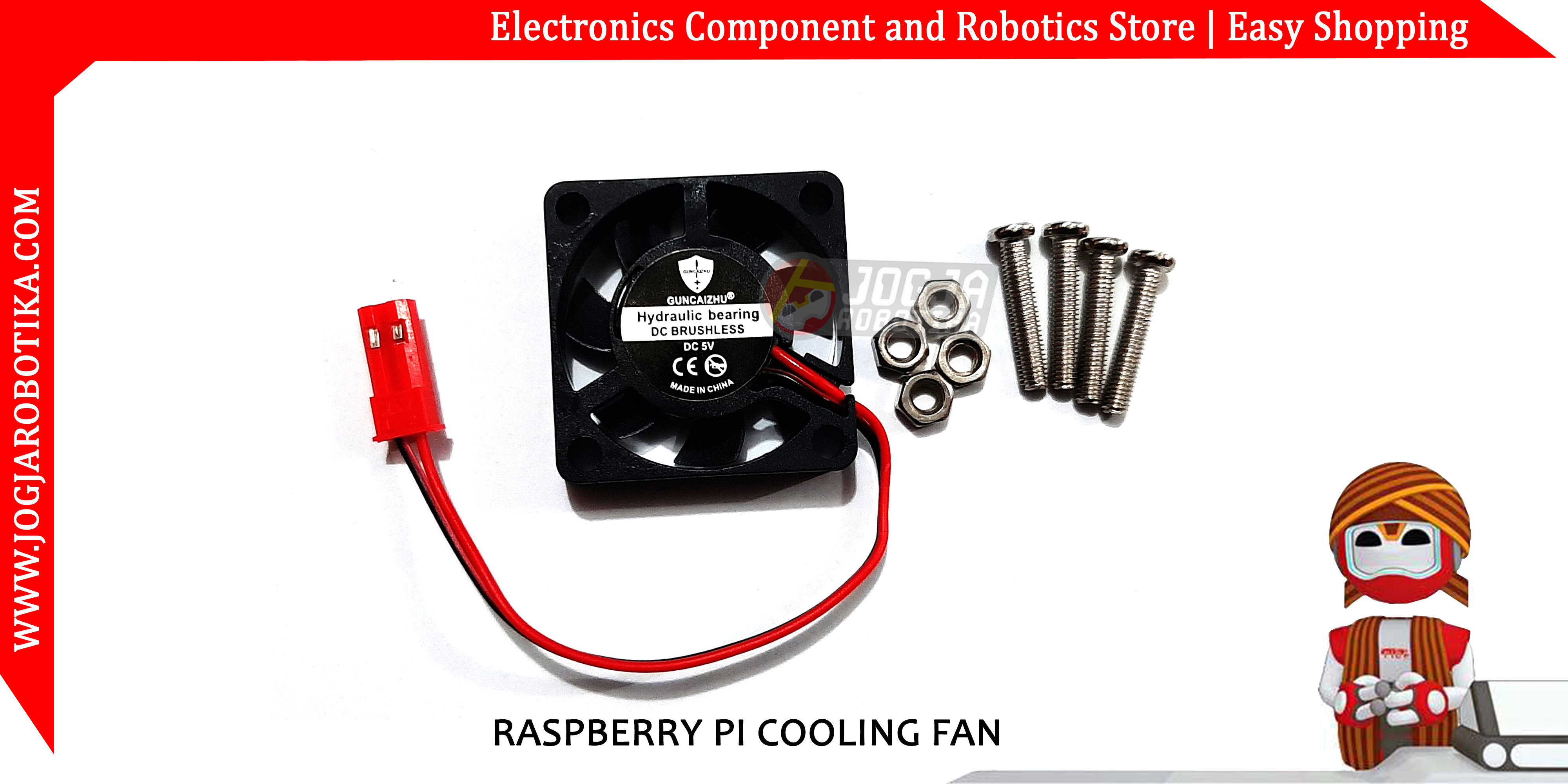 Raspberry PI Cooling Fan