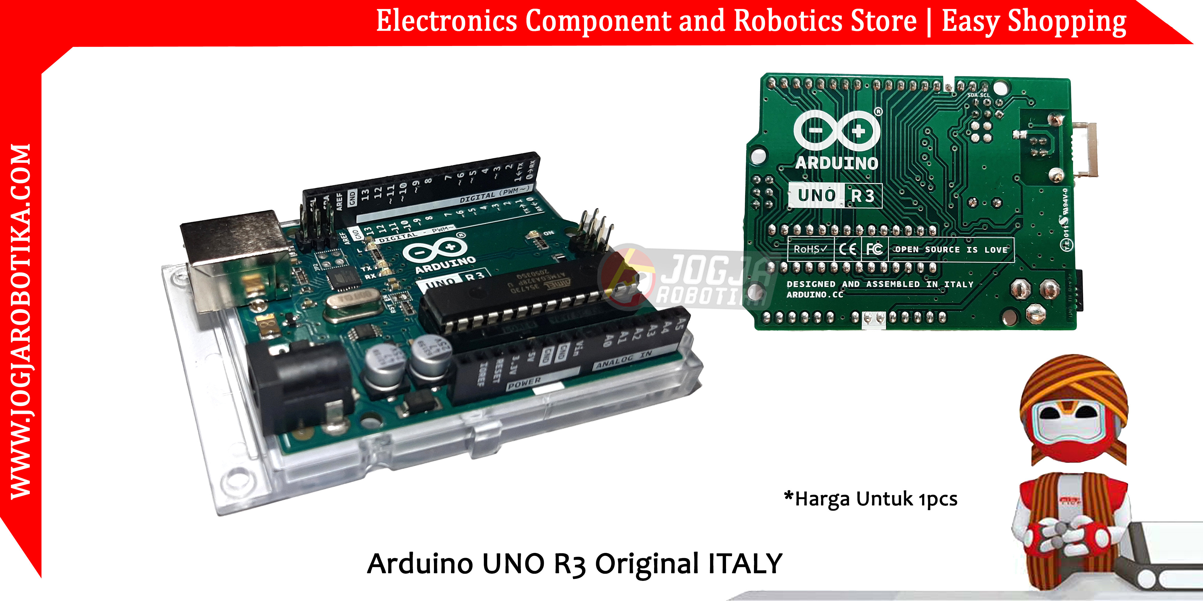 Arduino UNO R3 Original ITALY