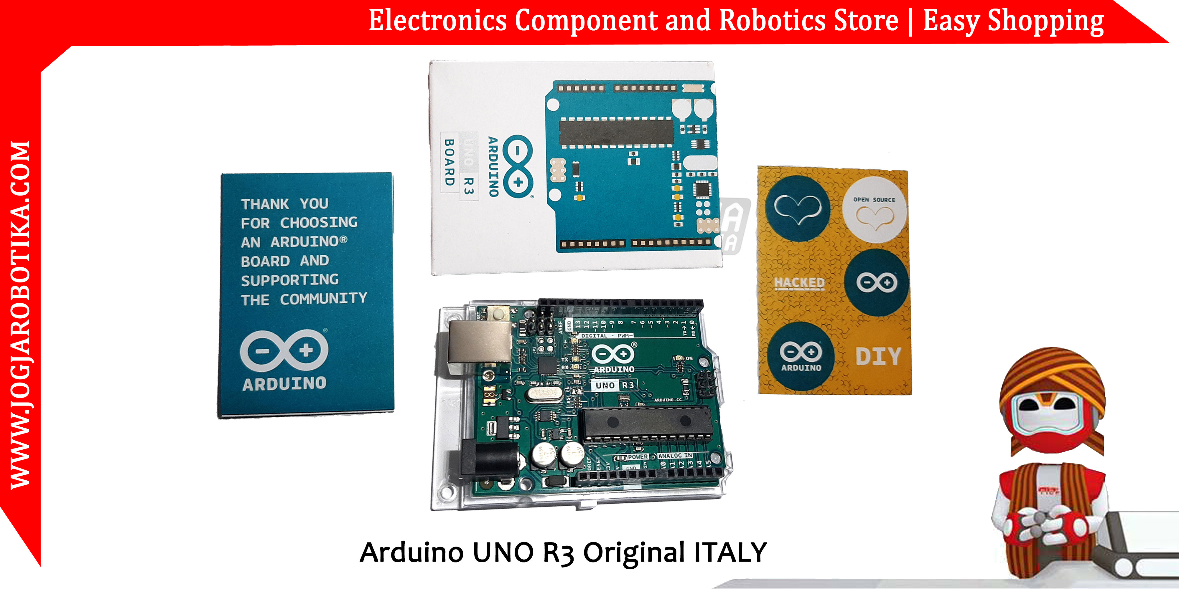 Arduino UNO R3 Original ITALY