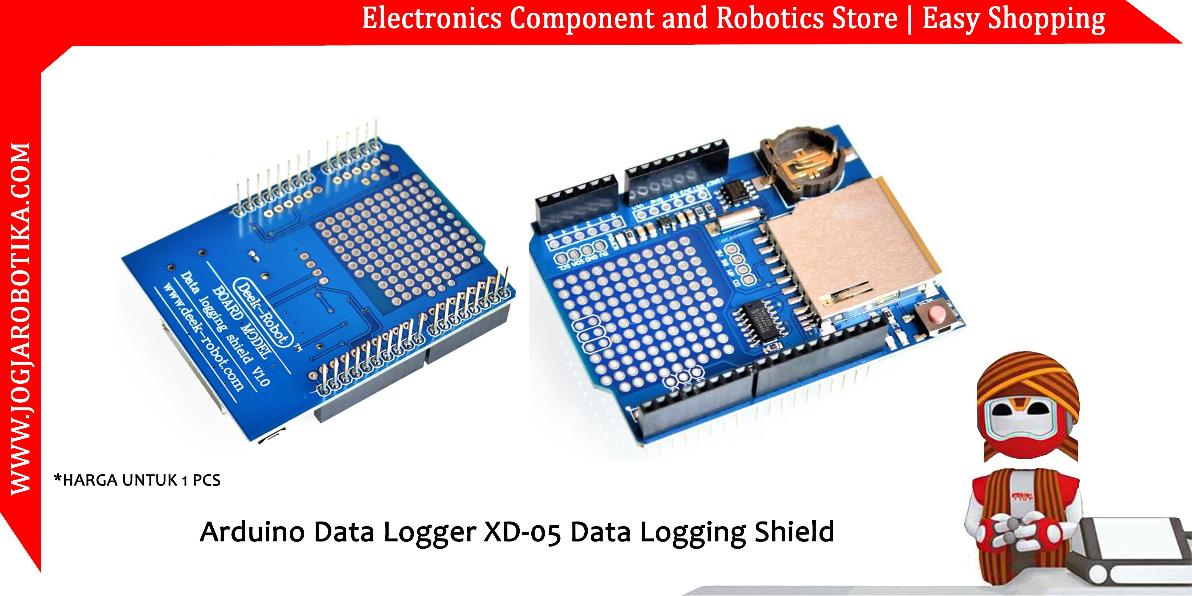 Arduino Data Logger XD-05 Data Logging Shield
