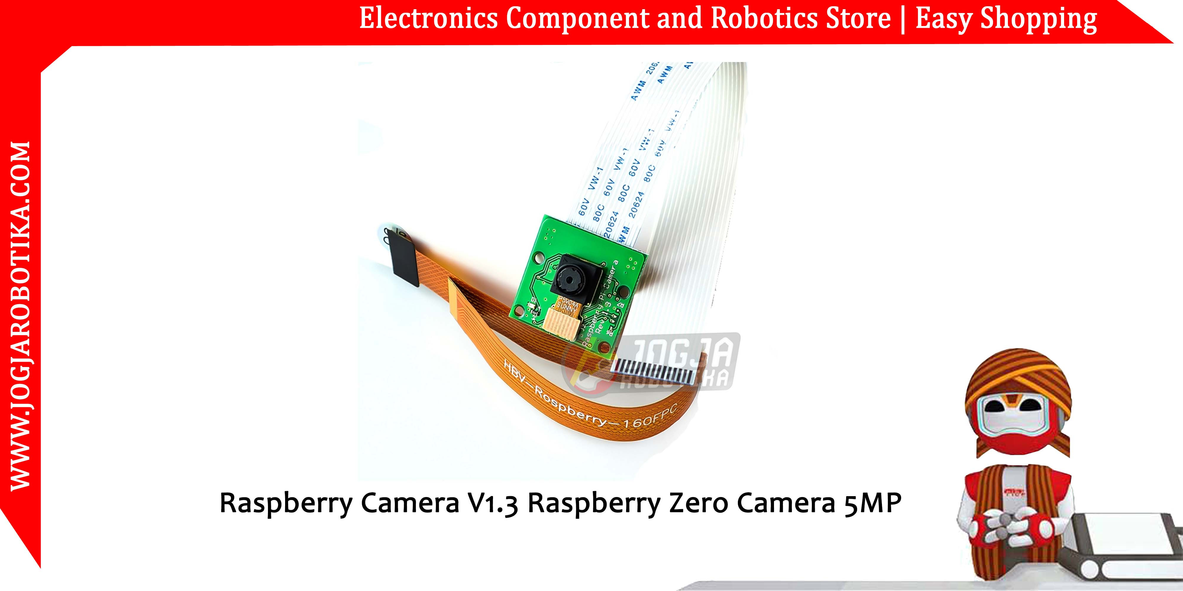 Raspberry Pi Camera 5MP Rev 1.3 for Raspberry Pi 3 B B+ 4 Zero