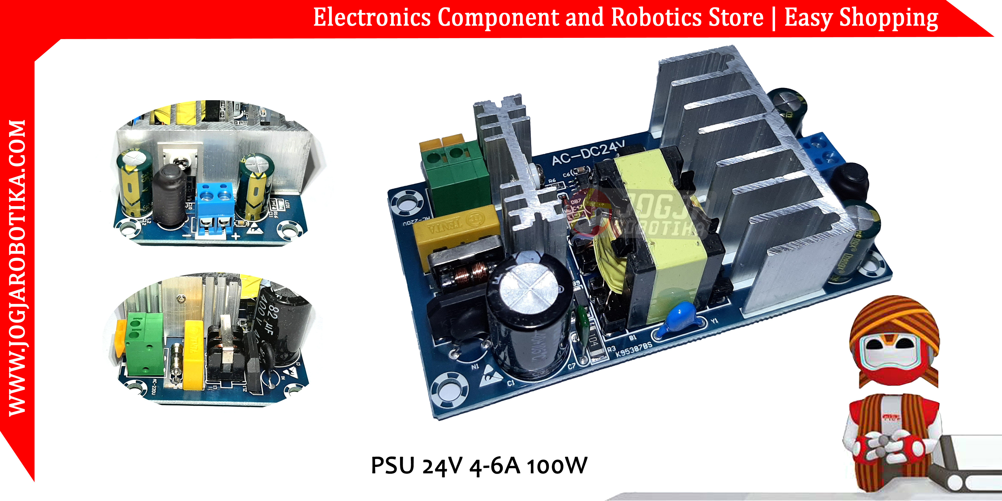 PSU 24V 4-6A 100W