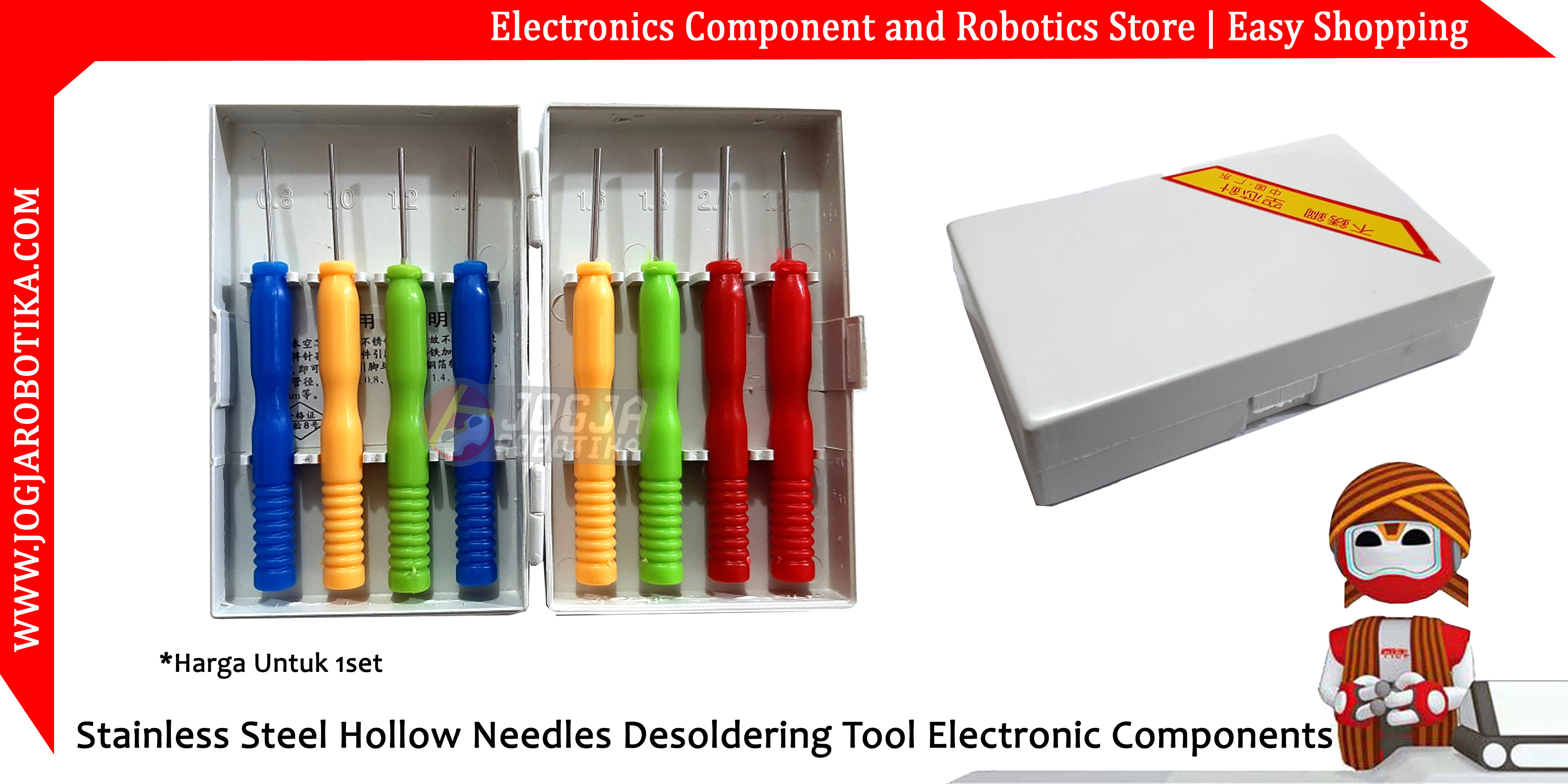 Stainless Steel Hollow Needles Desoldering Tool Electronic Components