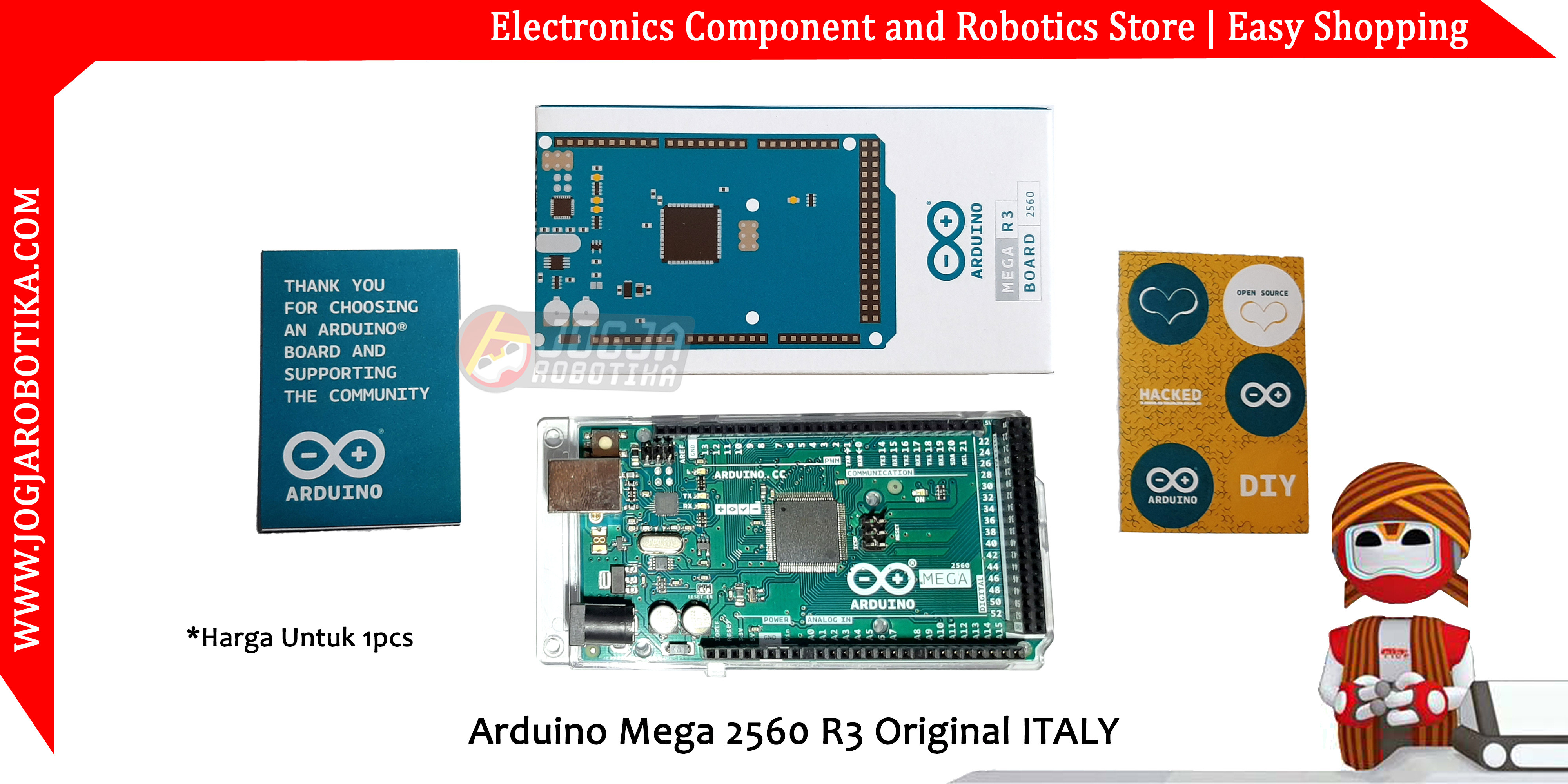 Arduino Mega 2560 R3 Original ITALY