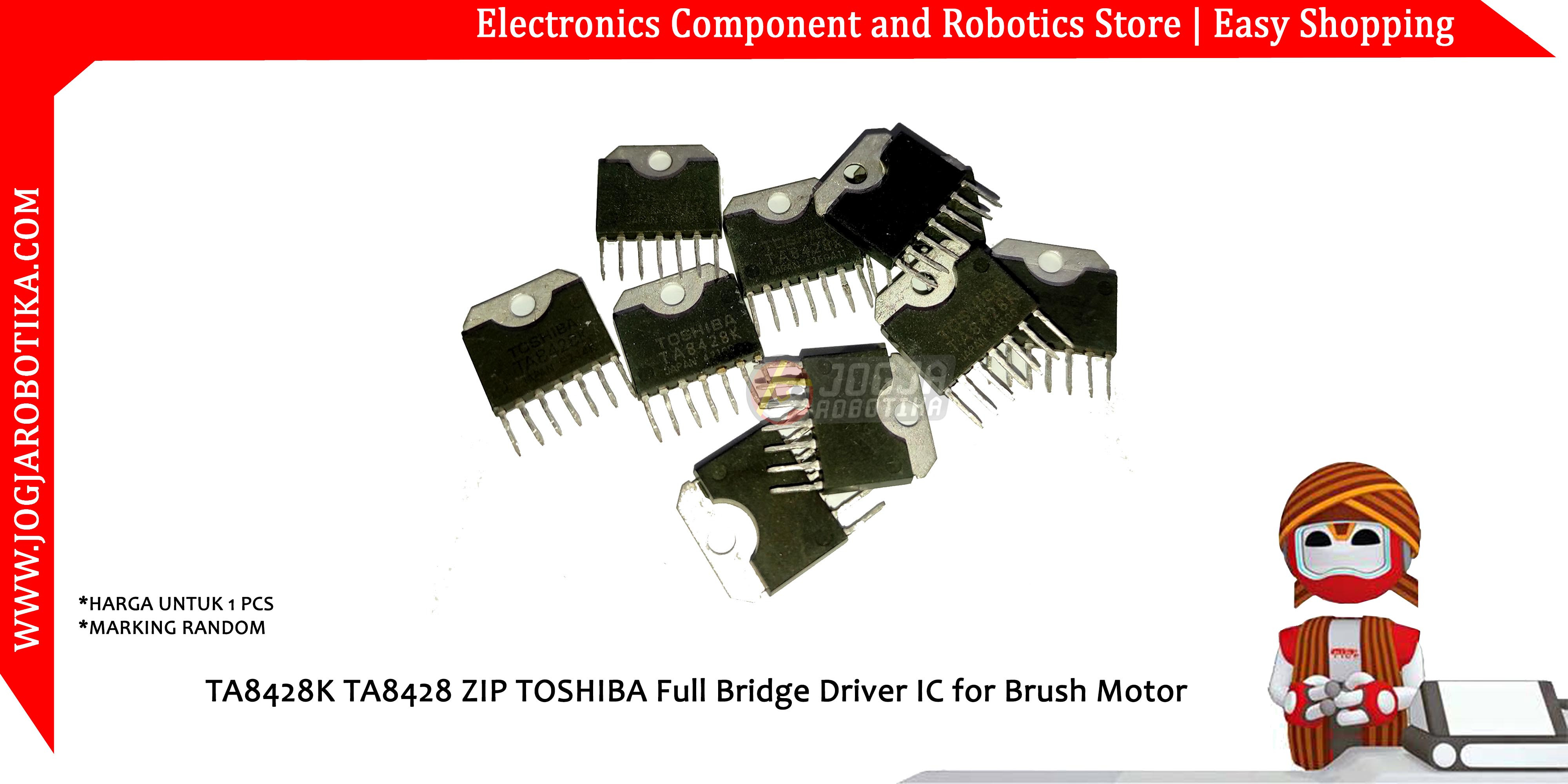 TA8428K TA8428 ZIP TOSHIBA Full Bridge Driver IC for Brush Motor