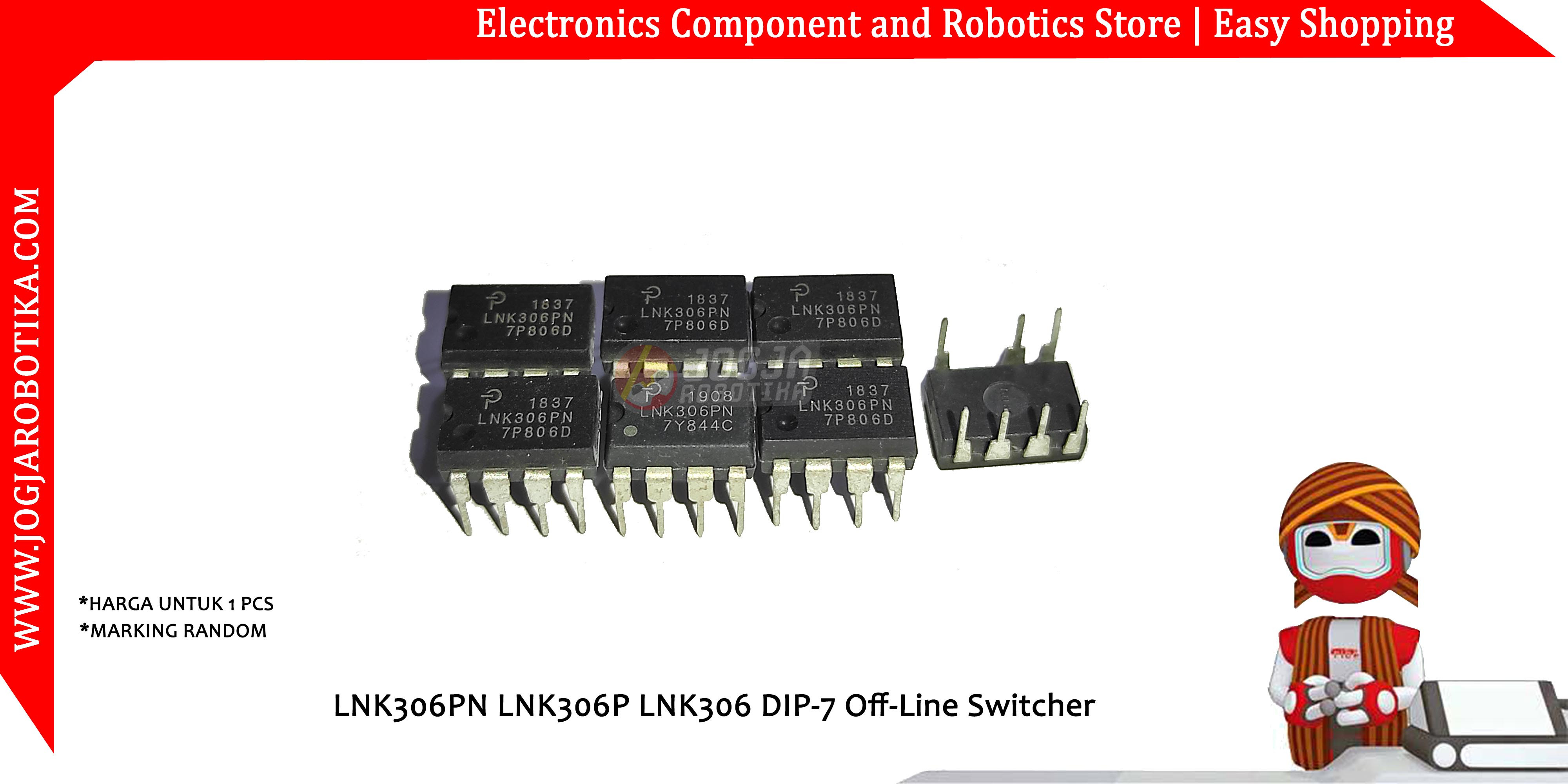 LNK306PN LNK306P LNK306 DIP-7 Off-Line Switcher
