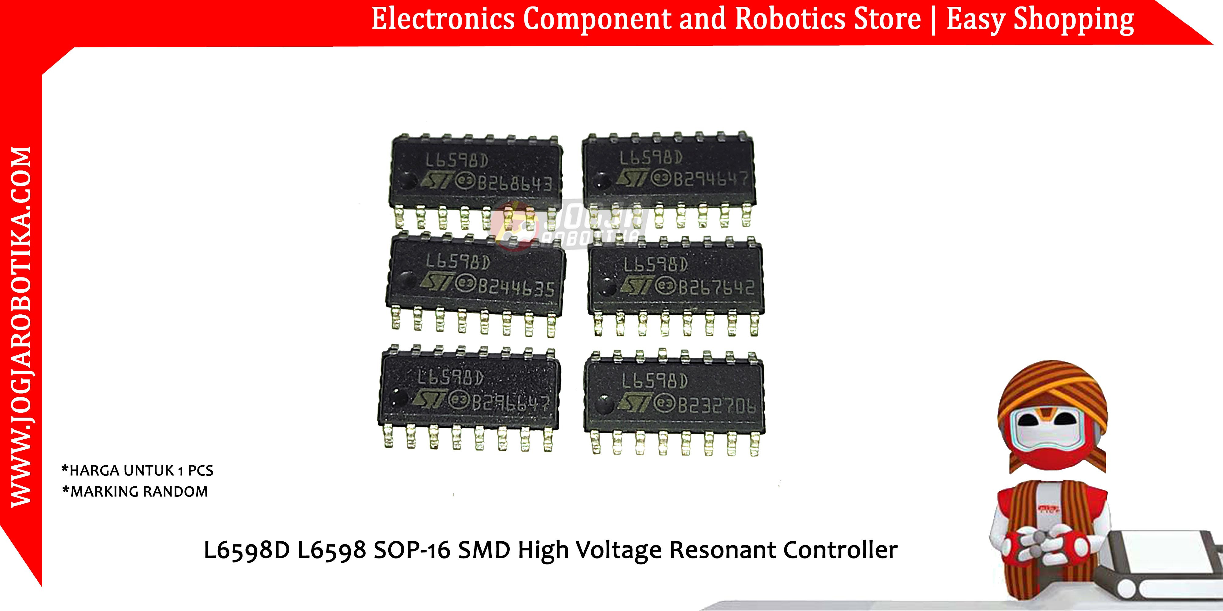 L6598D L6598 SOP-16 SMD High Voltage Resonant Controller