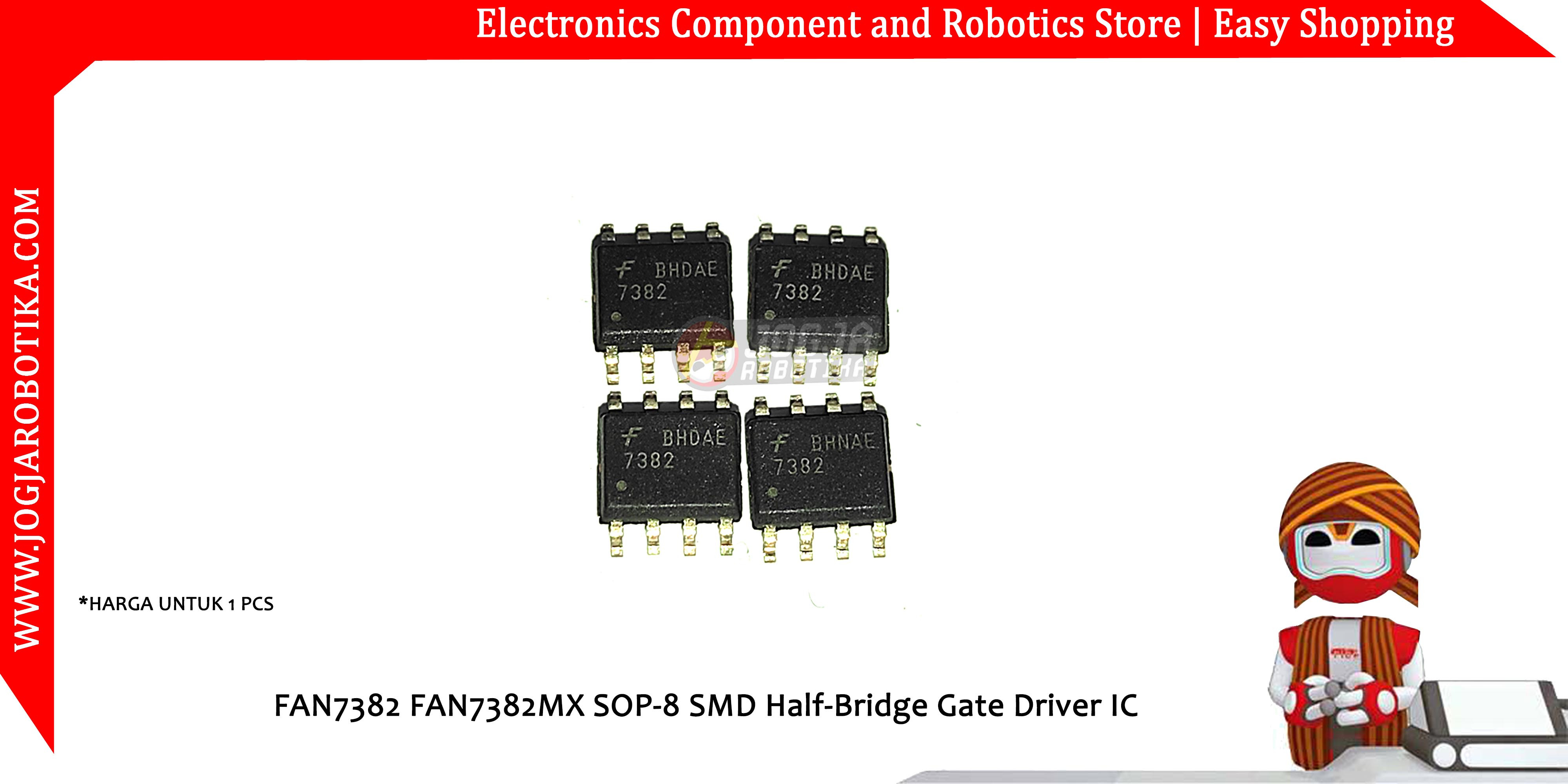 FAN7382 FAN7382MX SOP-8 SMD Half-Bridge Gate Driver IC