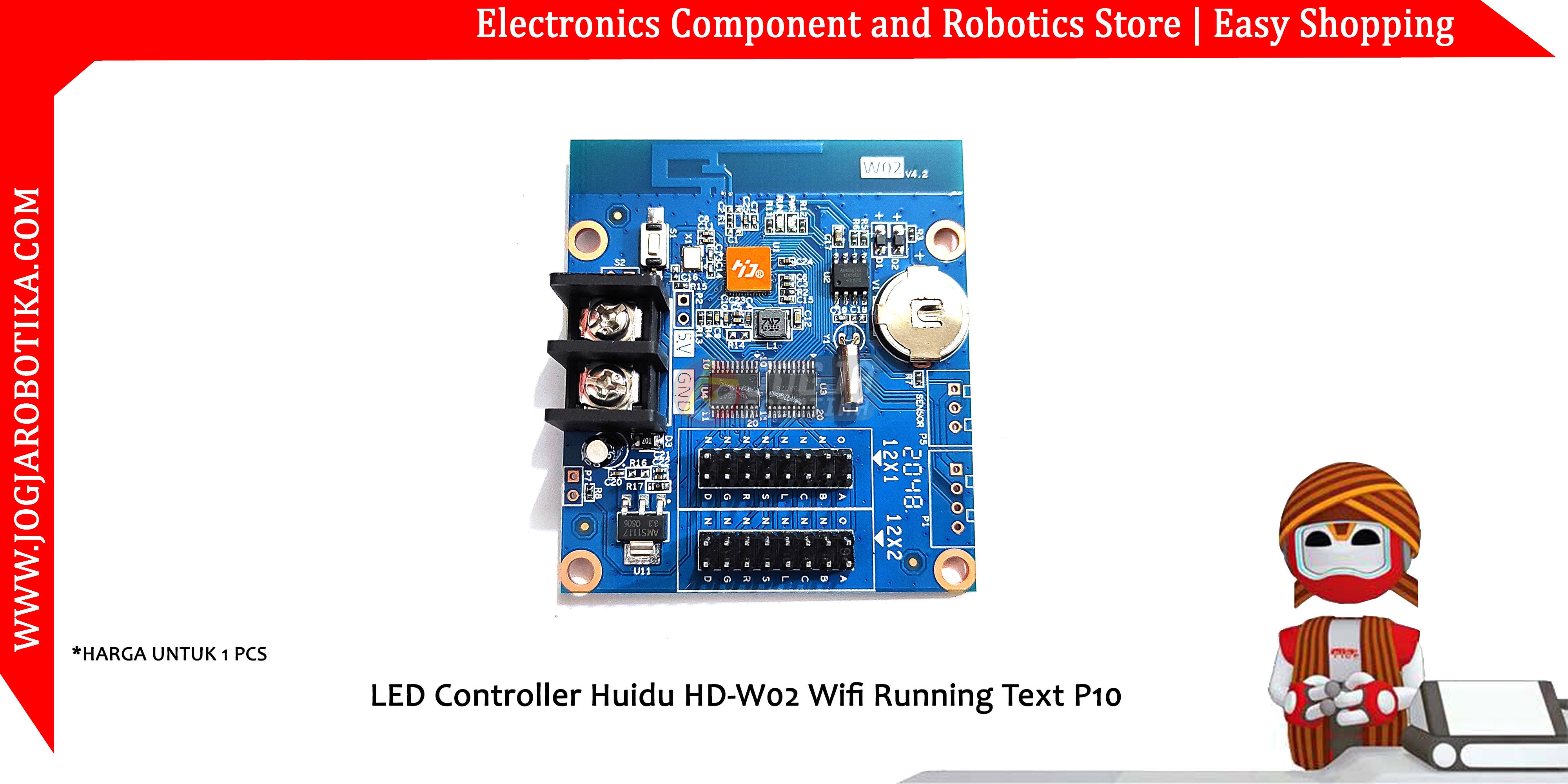 LED Controller Huidu HD-W02 Wifi Running Text P10