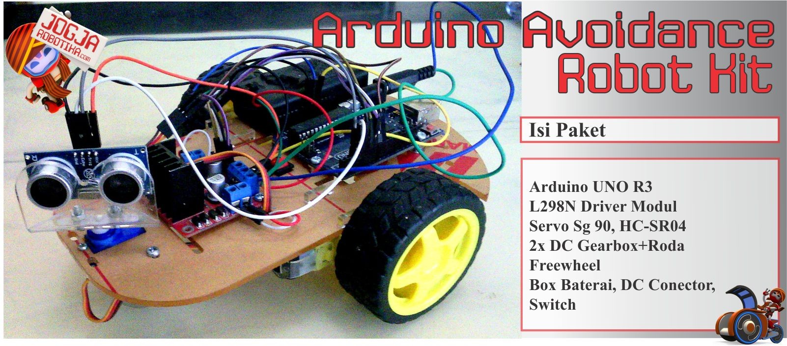 Arduino Avoidance Robot Kit