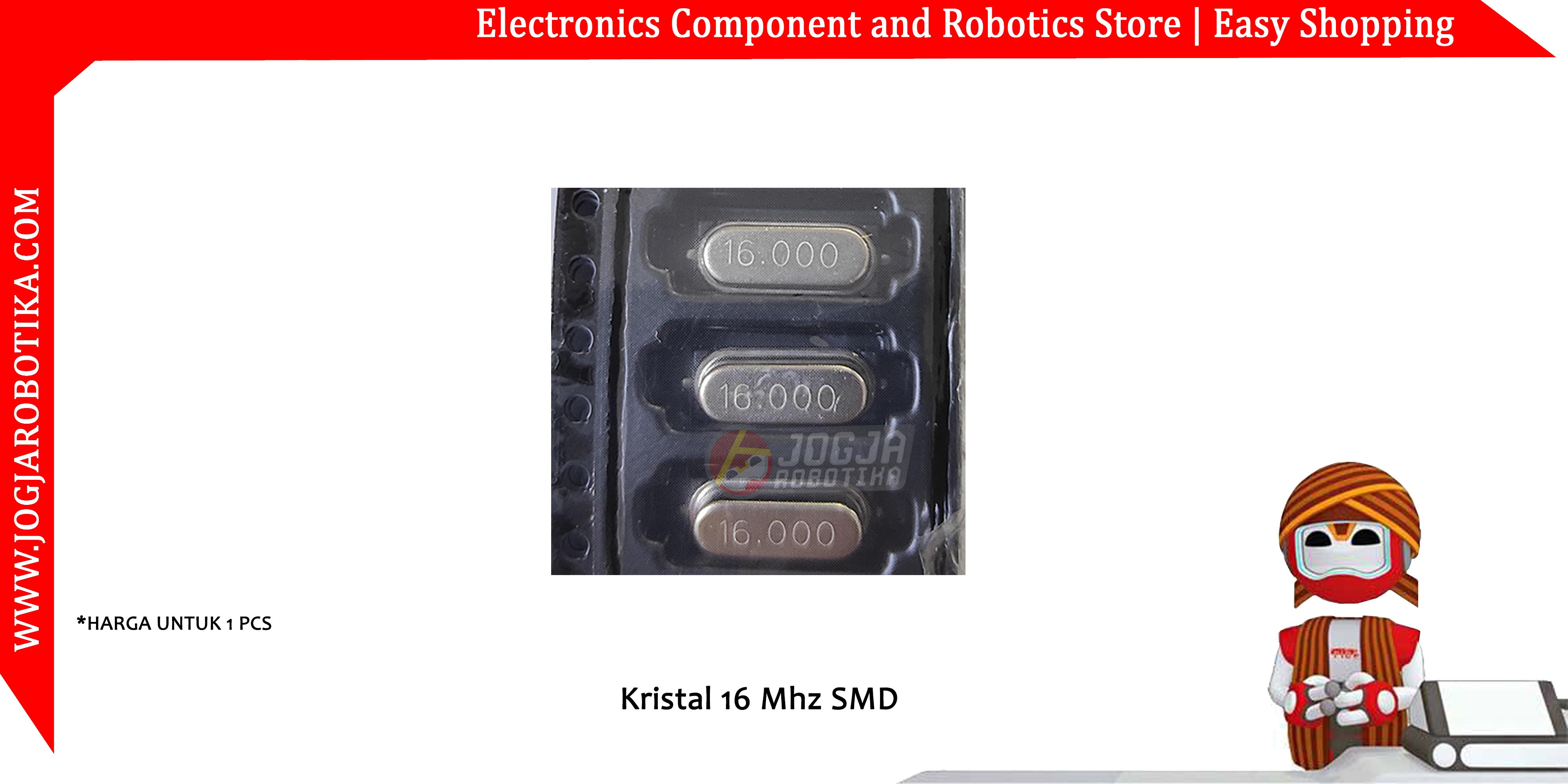 Kristal 16 Mhz SMD