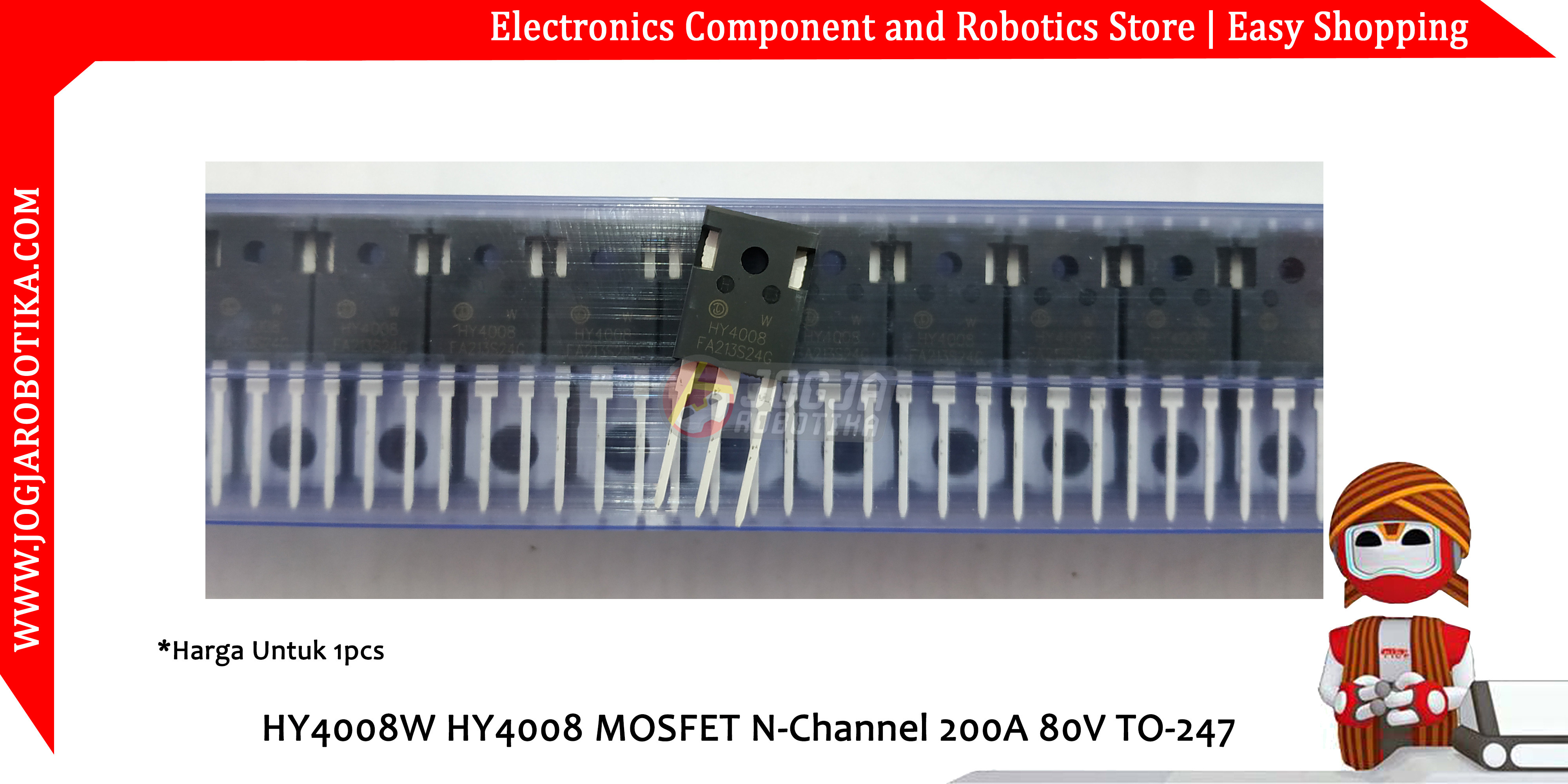 HY4008W HY4008 MOSFET N-Channel 200A 80V TO-247
