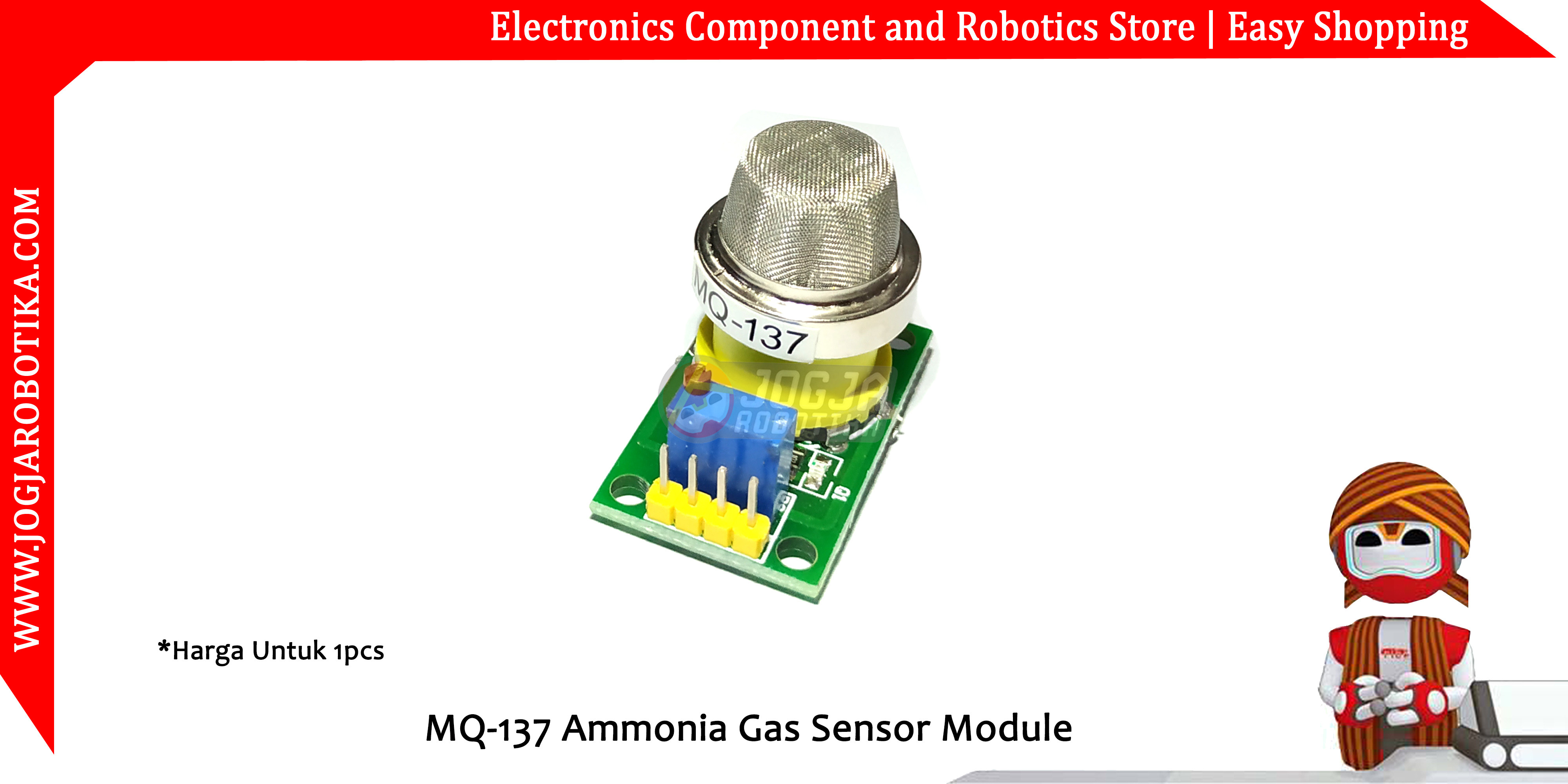 MQ-137 Ammonia Gas Sensor Module