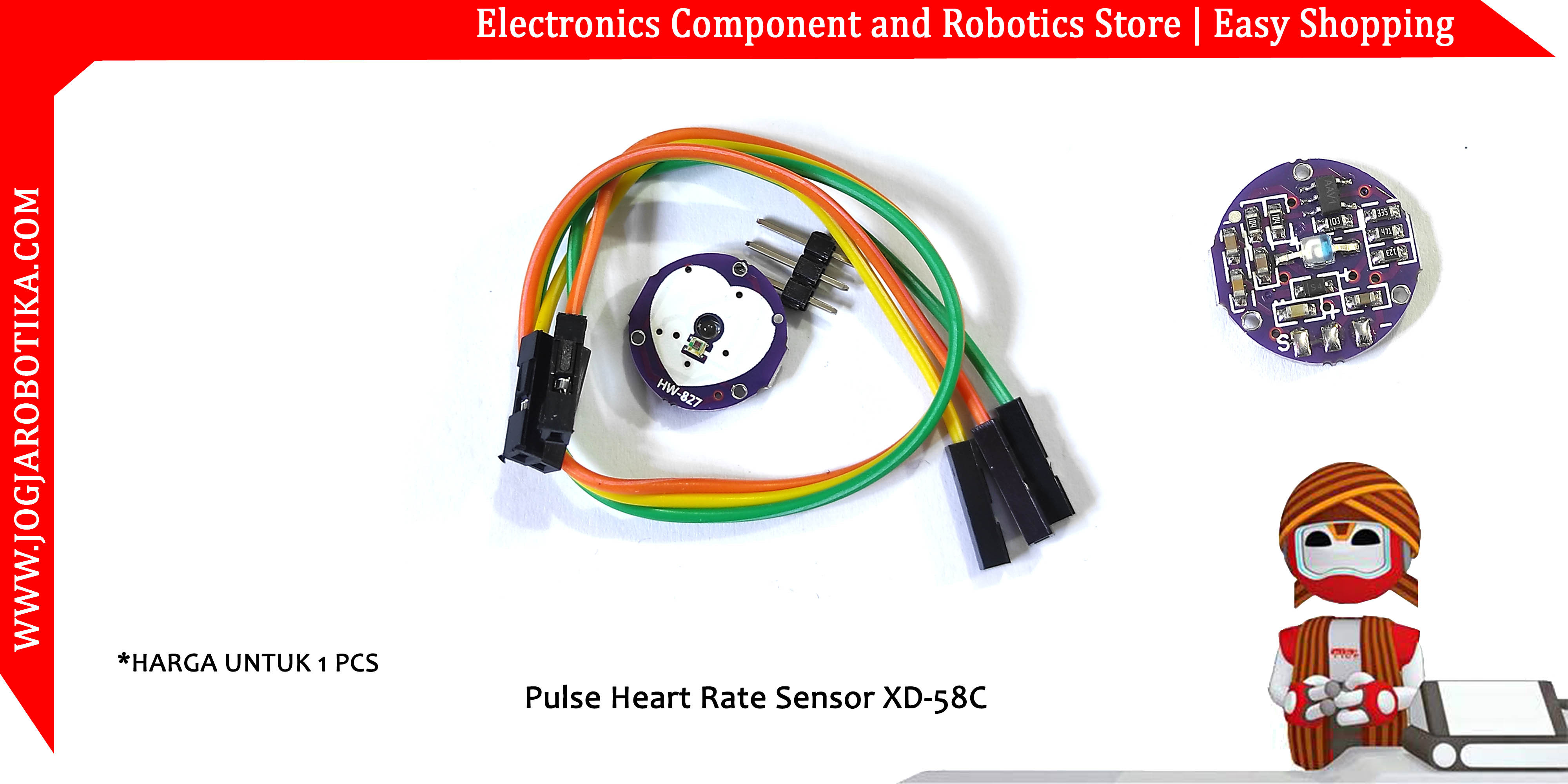 Pulse Heart Rate Sensor XD-58C