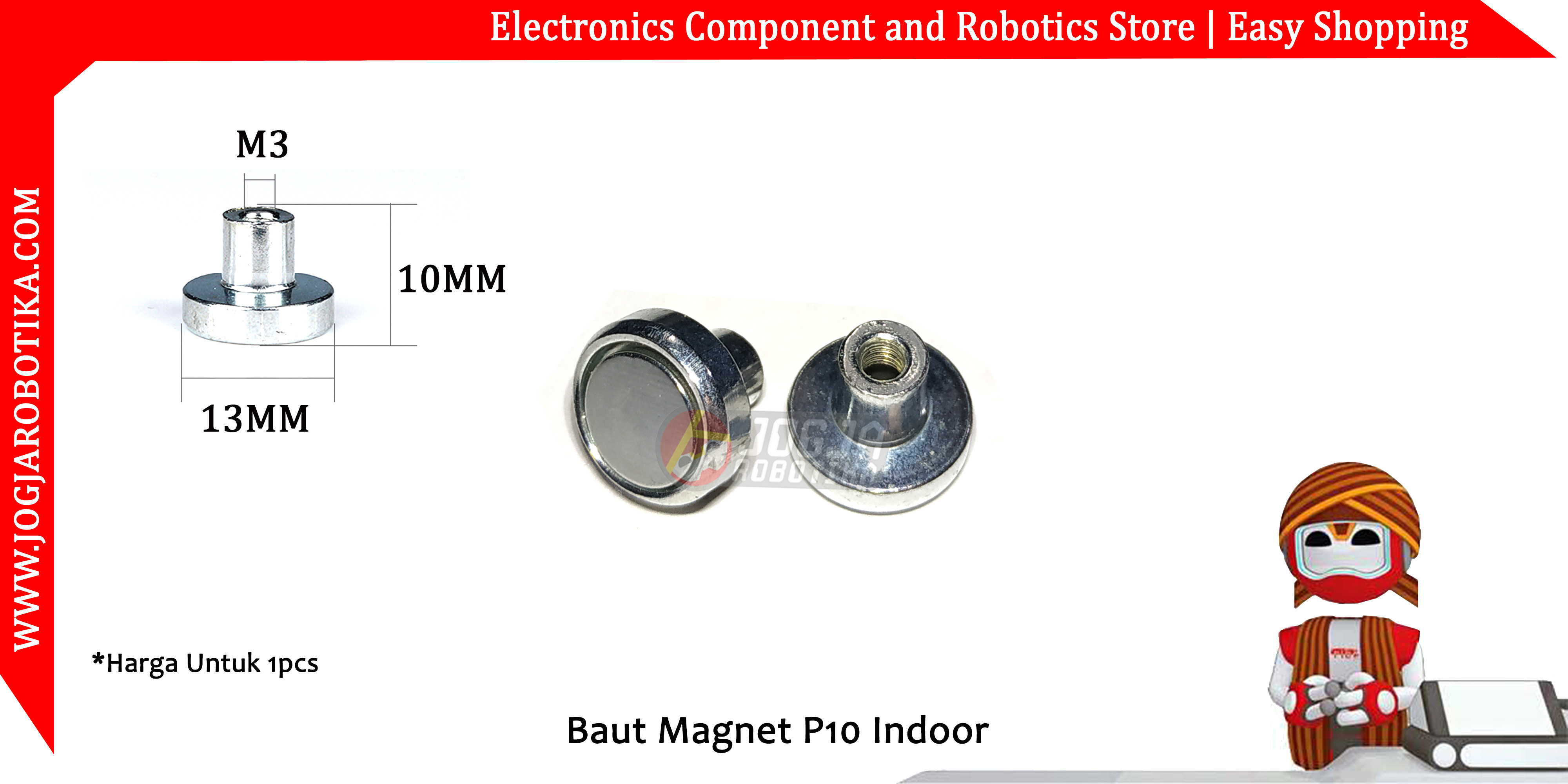 Baut Magnet P10 Indoor