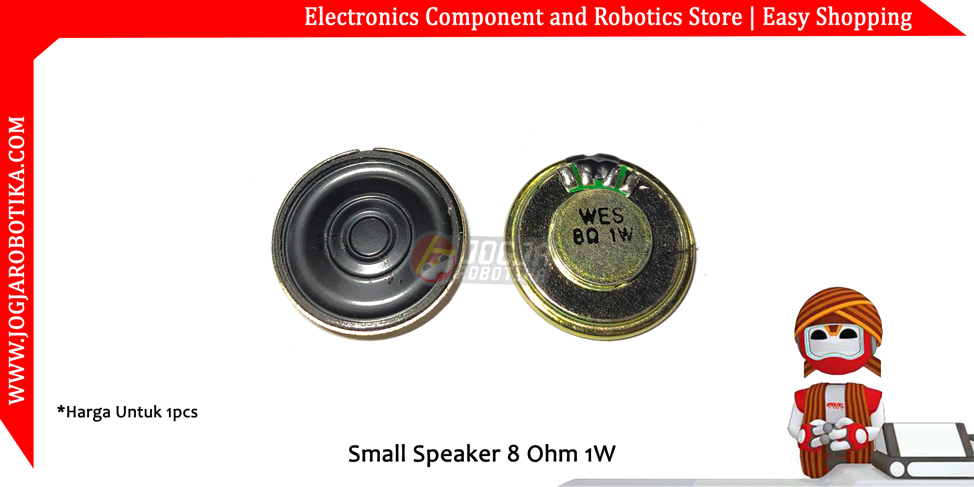 Small Speaker 8 Ohm 1W
