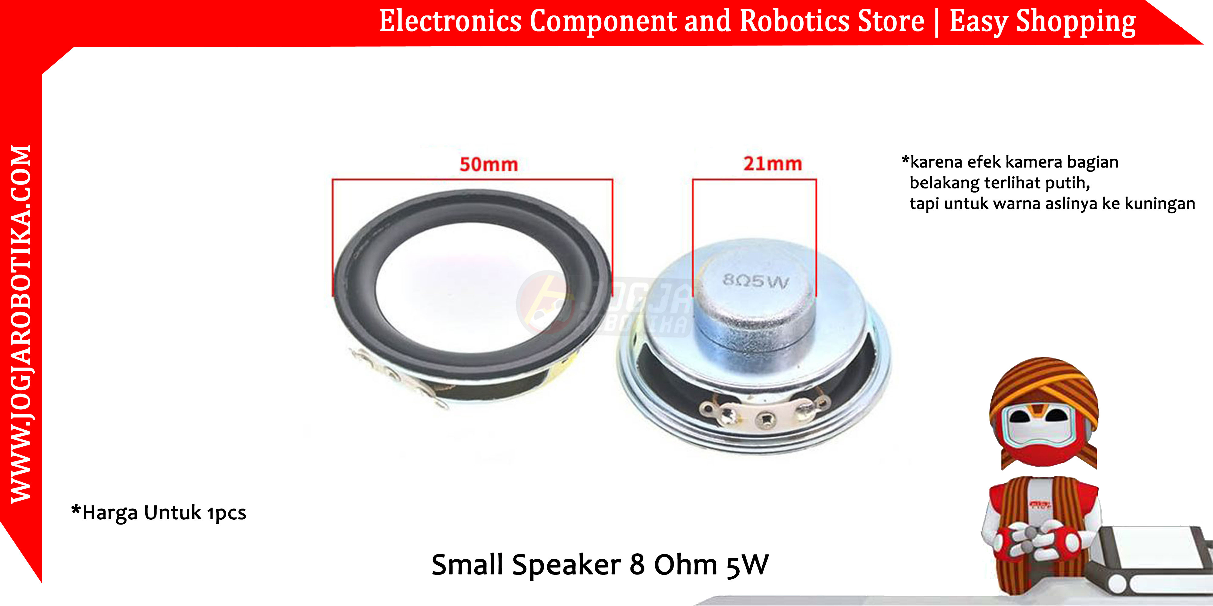 Small Speaker 8 Ohm 5W