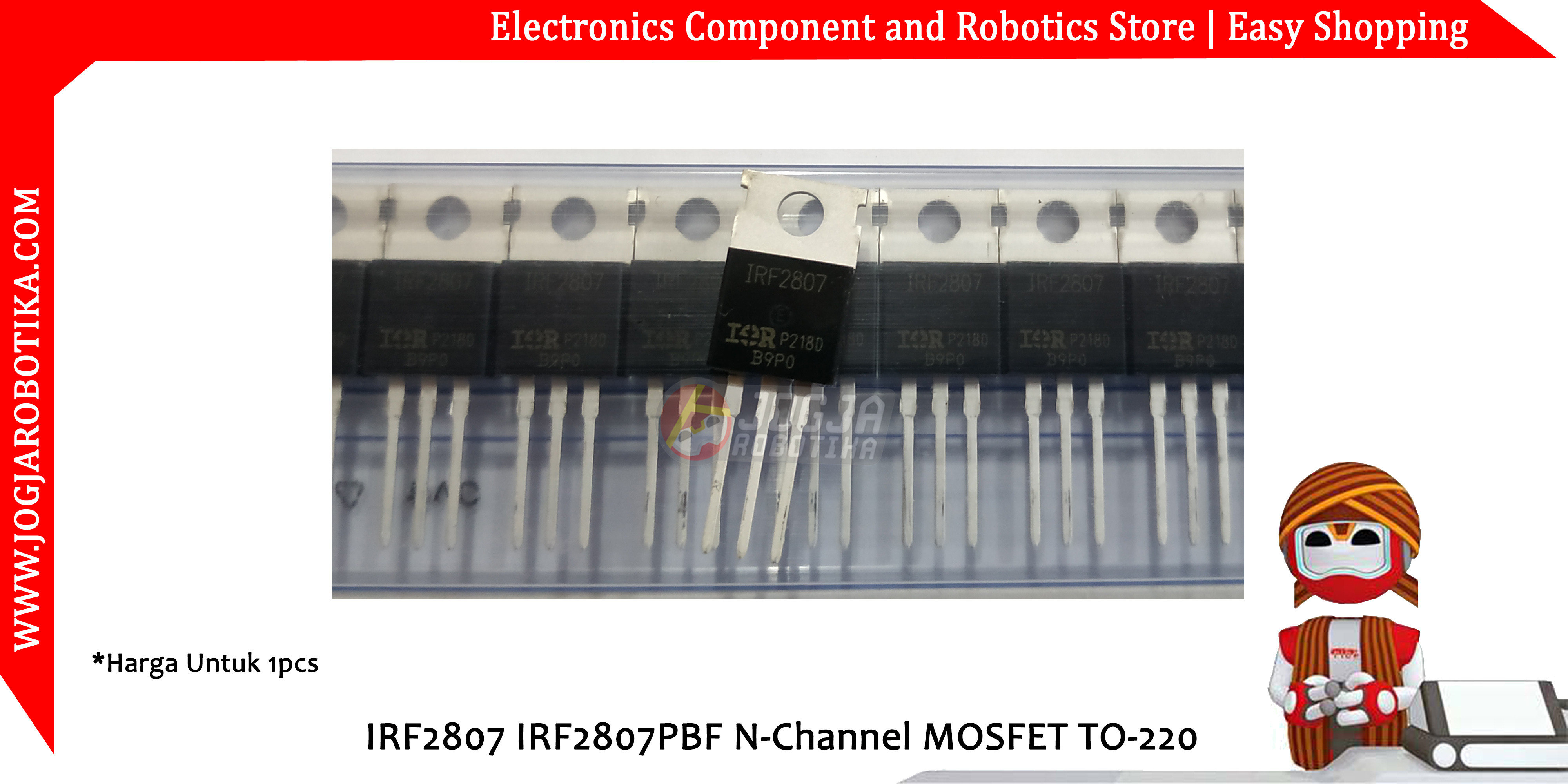 IRF2807 IRF2807PBF N-Channel MOSFET TO-220