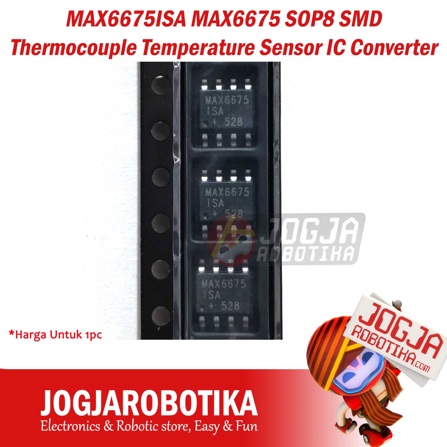 MAX6675ISA MAX6675 SOP8 SMD Thermocouple Temperature Sensor IC Converter
