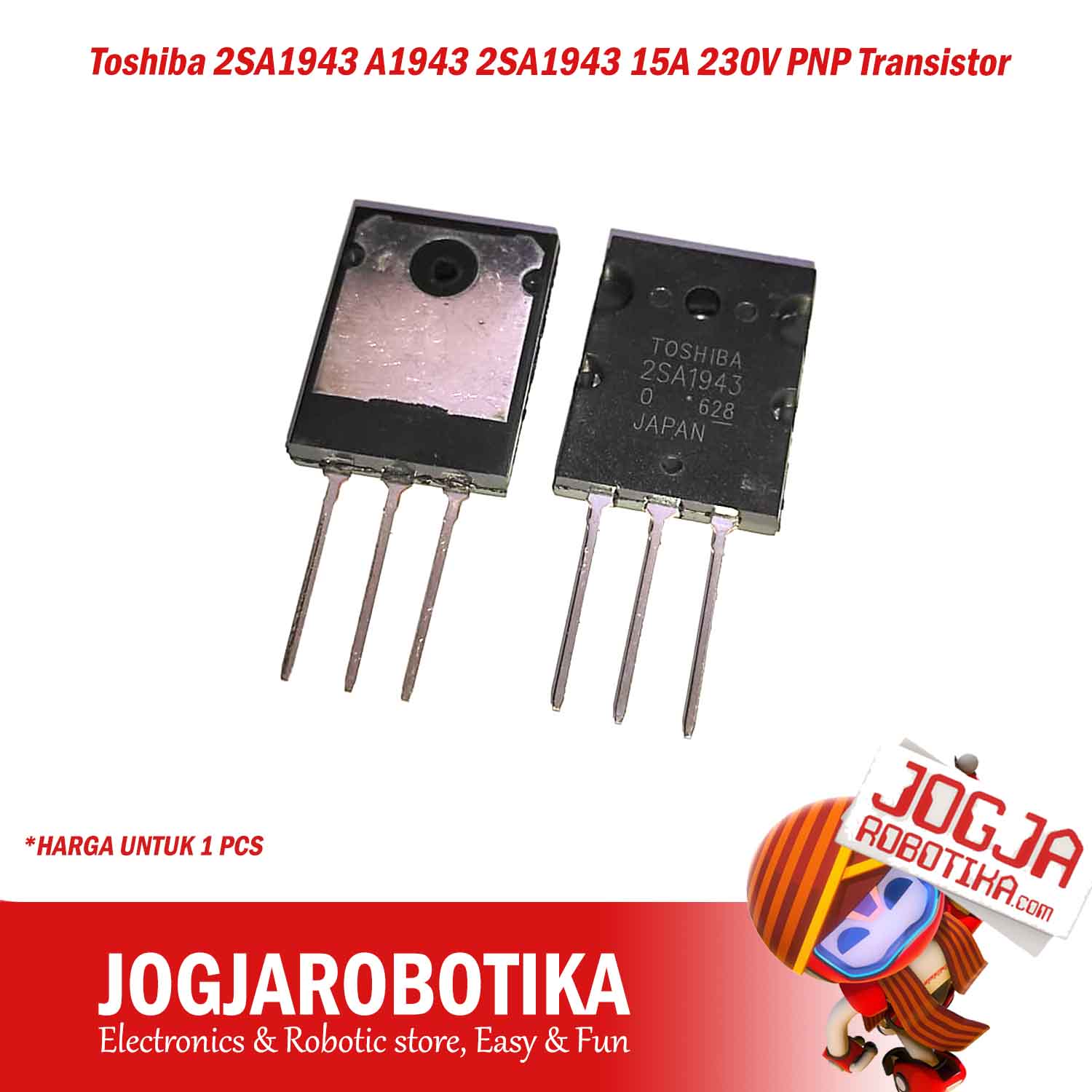 Toshiba 2SA1943 A1943 2SA1943 15A 230V PNP Transistor