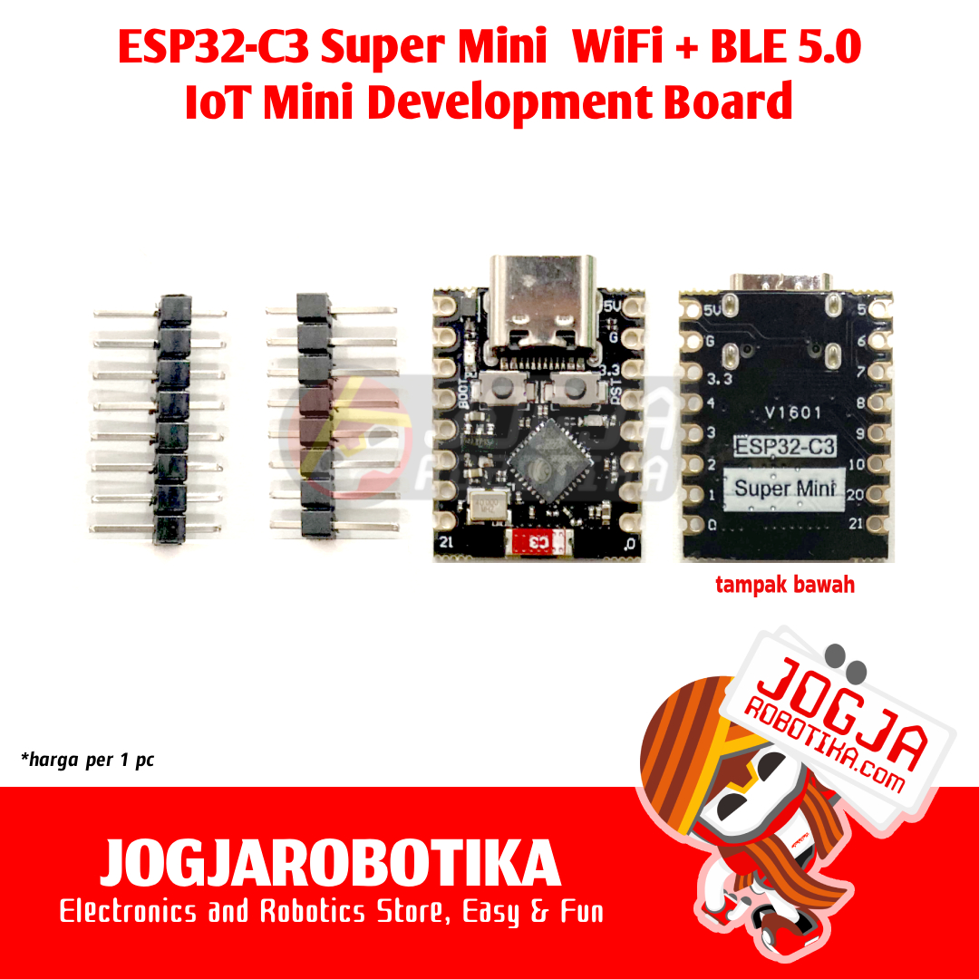 ESP32-C3 SuperMini Module WiFi and Bluetooth LE 5.0 IoT Mini Dev. Board