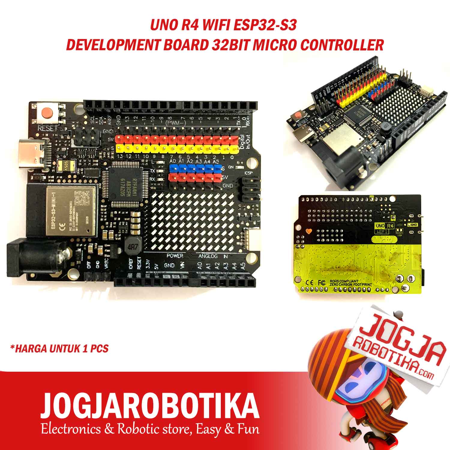 UNO R4 WIFI ESP32-S3 DEVELOPMENT BOARD 32BIT MICRO CONTROLLER