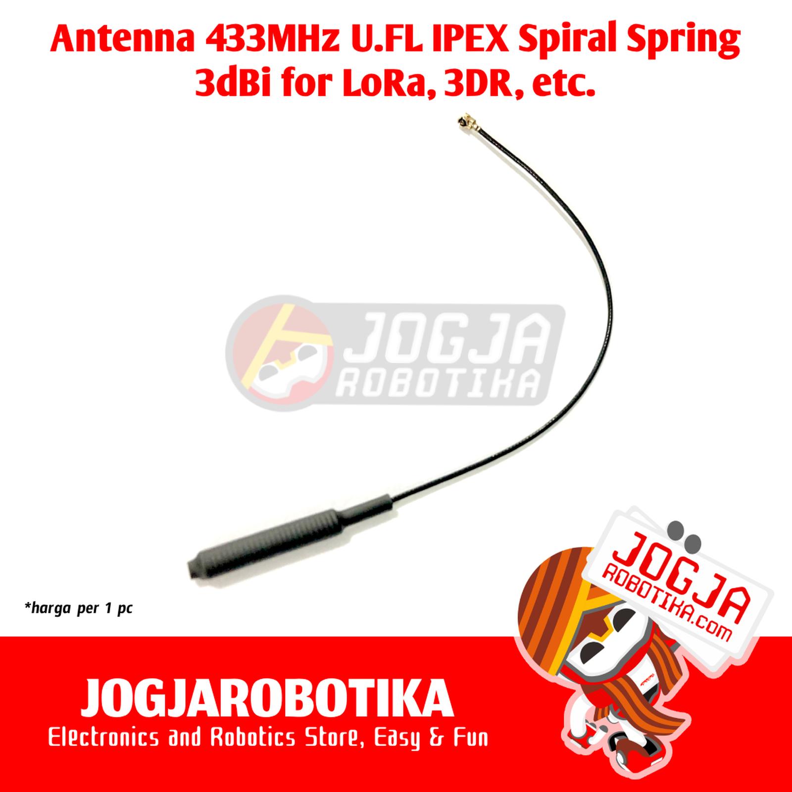 Antenna Antena 433MHz 433 MHz U.FL IPEX Spiral Spring Antenna 3dBi 3 dBi for LoRa 3DR dll