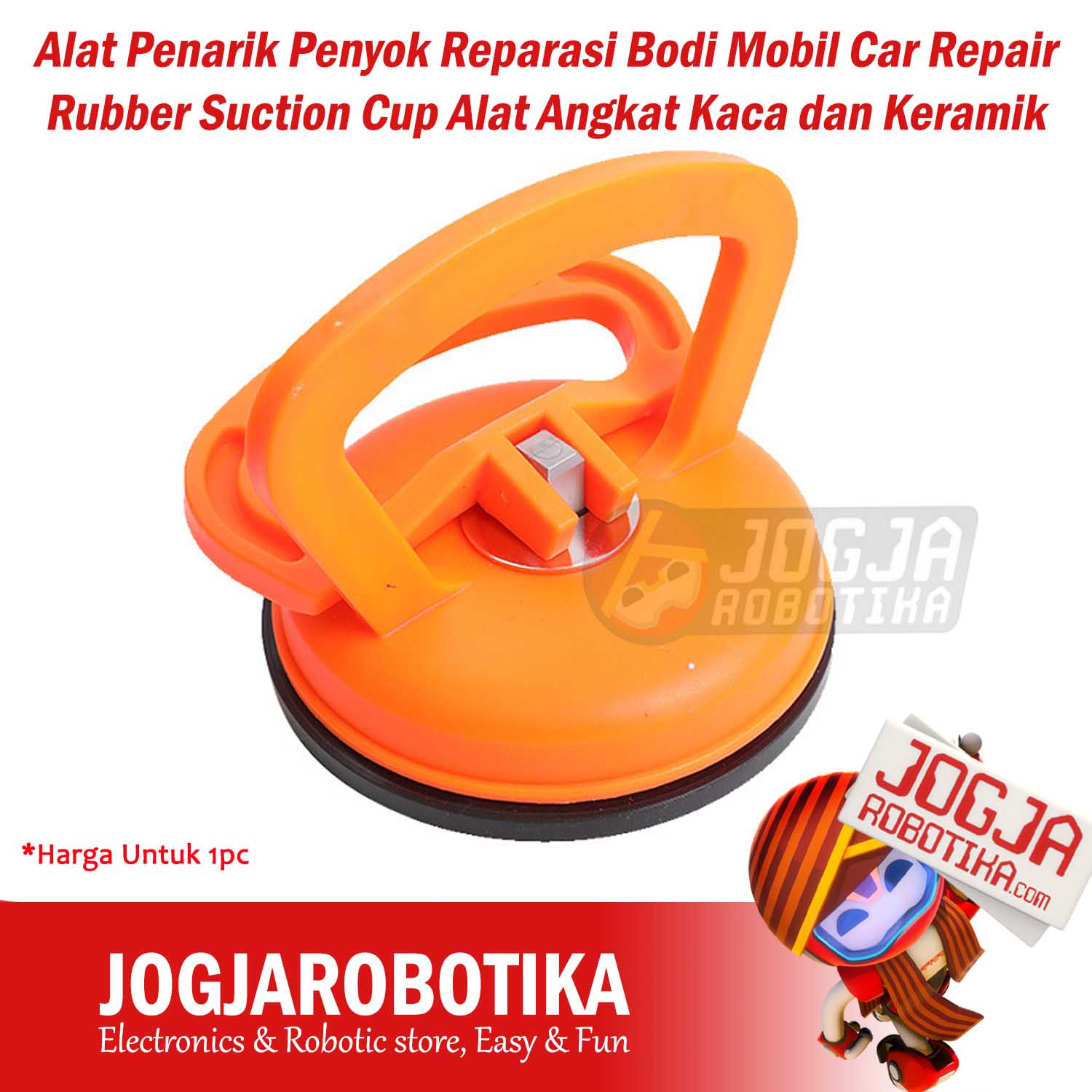 Alat Penarik Penyok Reparasi Bodi Mobil Car Repair Rubber Suction Cup Dent Removal Alat Hisap Angkat Kaca dan Keramik Besar 120mm