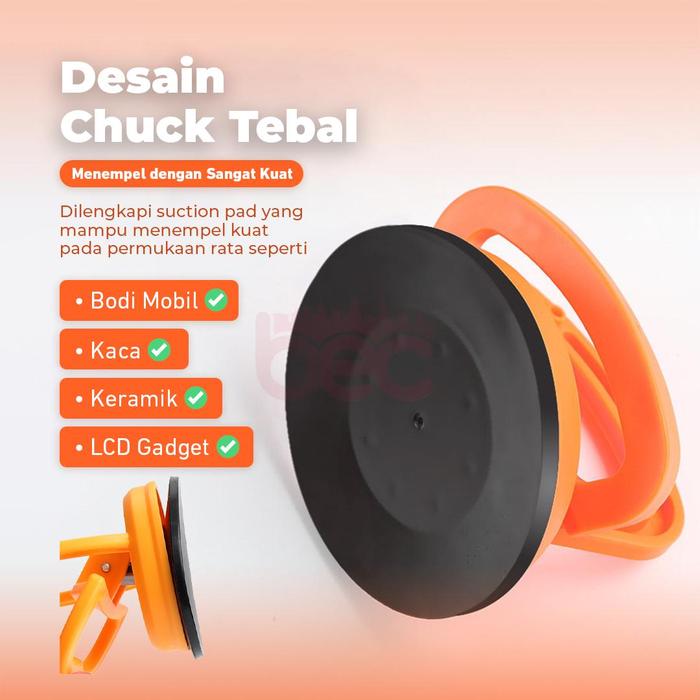 Alat Penarik Penyok Reparasi Bodi Mobil Car Repair Rubber Suction Cup Dent Removal Alat Hisap Angkat Kaca dan Keramik Besar 120mm